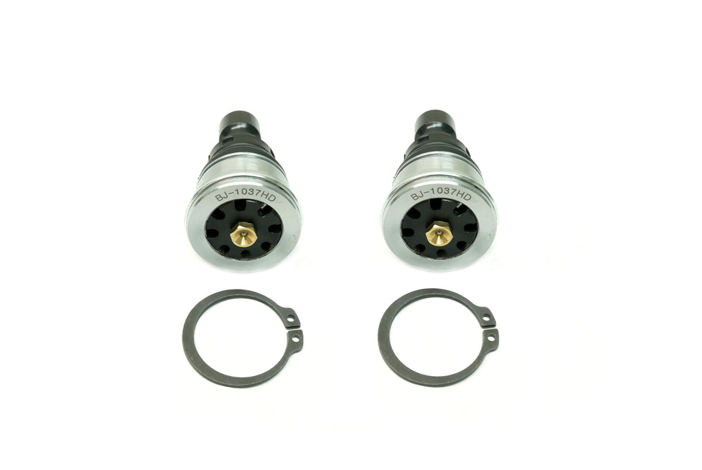Monster Performance Ball Joints for Polaris 7710533 7081263, Upper or Lower, Heavy Duty, 4340 Chromoly Steel, Greaseable, Low Friction, Adjustable, Chrome Plated, Set of 2 2