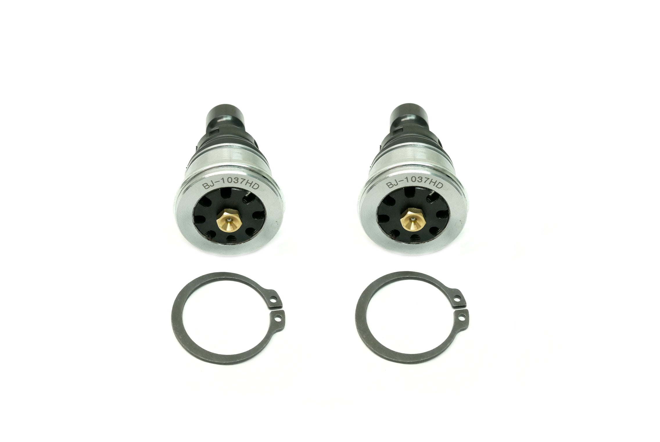 Monster Performance Ball Joints for Polaris 7710533 7081263, Upper or Lower, Heavy Duty, 4340 Chromoly Steel, Greaseable, Low Friction, Adjustable, Chrome Plated, Set of 2 2
