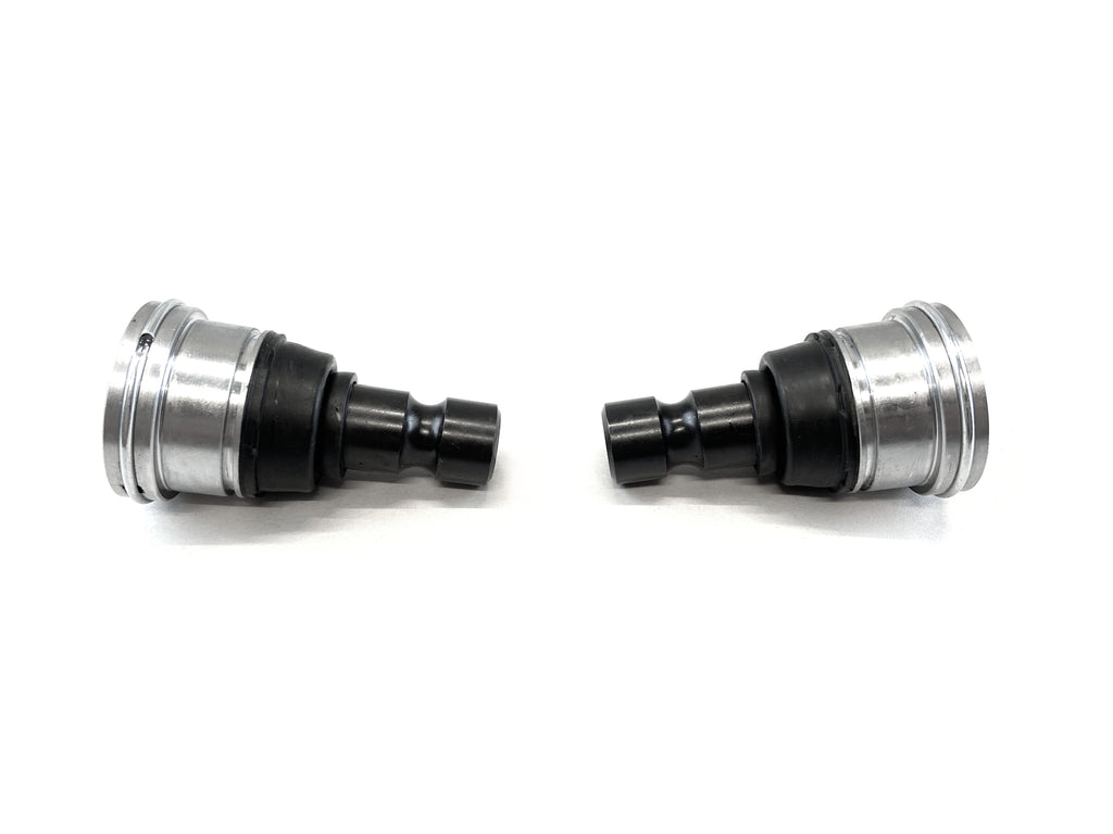 Monster Performance Ball Joints for Polaris 7710533 7081263, Upper or Lower, Heavy Duty, 4340 Chromoly Steel, Greaseable, Low Friction, Adjustable, Chrome Plated, Set of 2 5