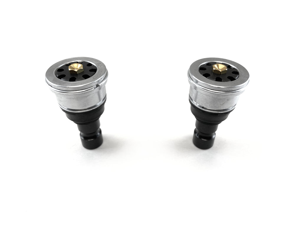 Monster Performance Ball Joints for Polaris 7710533 7081263, Upper or Lower, Heavy Duty, 4340 Chromoly Steel, Greaseable, Low Friction, Adjustable, Chrome Plated, Set of 2 6