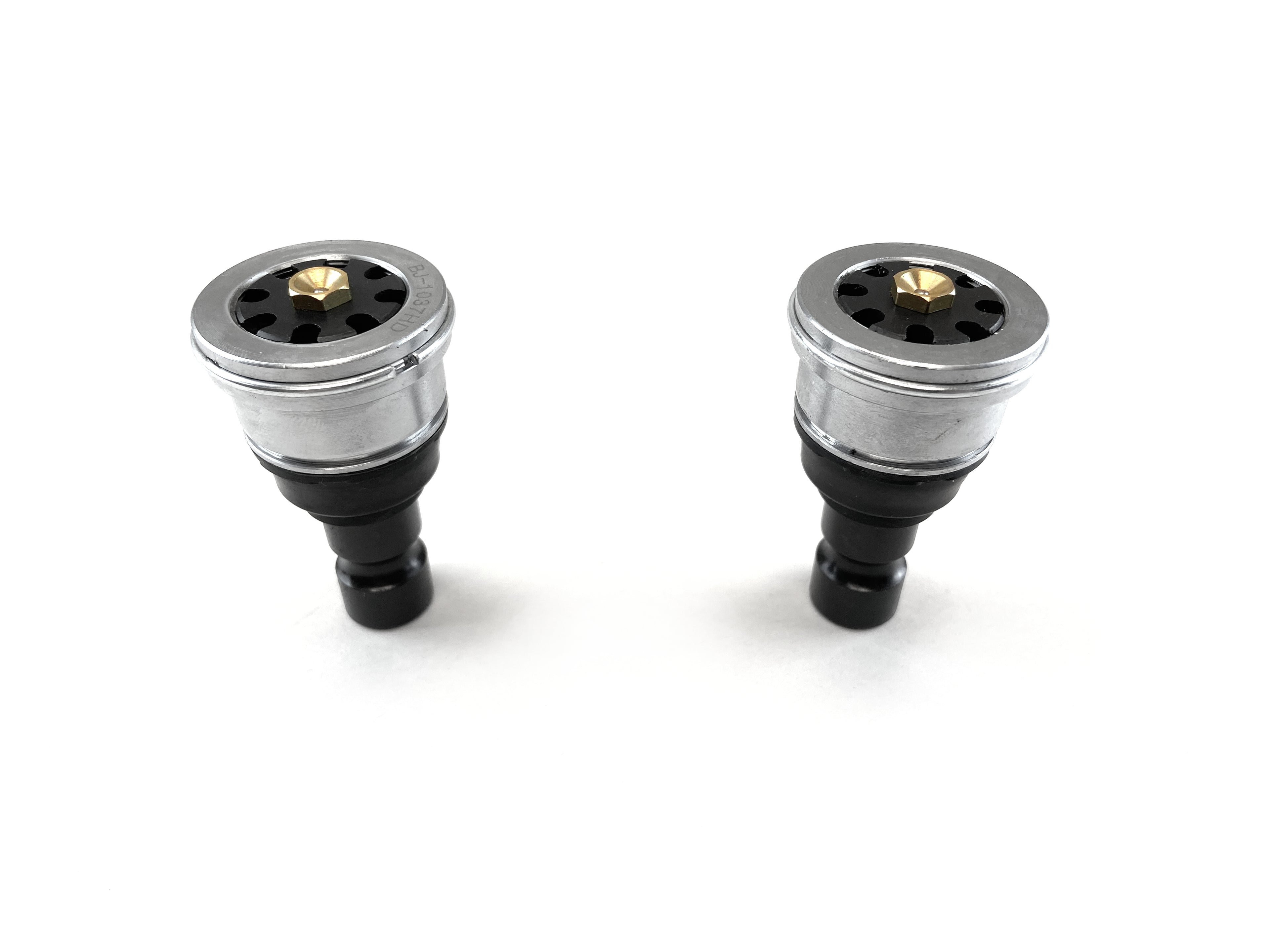 Monster Performance Ball Joints for Polaris 7710533 7081263, Upper or Lower, Heavy Duty, 4340 Chromoly Steel, Greaseable, Low Friction, Adjustable, Chrome Plated, Set of 2 6