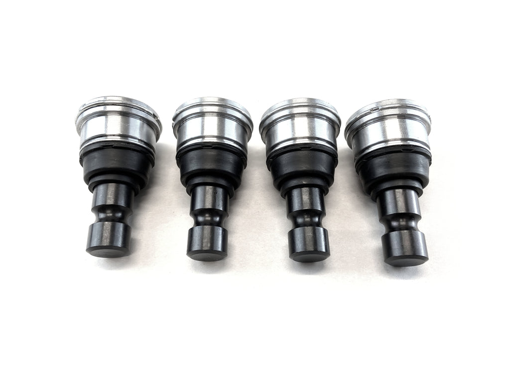 Monster Performance Full Ball Joint Set for Polaris 7710533, 7081263, 7081991, Upper & Lower, Heavy Duty, 4340 Chromoly Steel, Greaseable, Low Friction, Adjustable, Chrome Plated, Set of 4 4