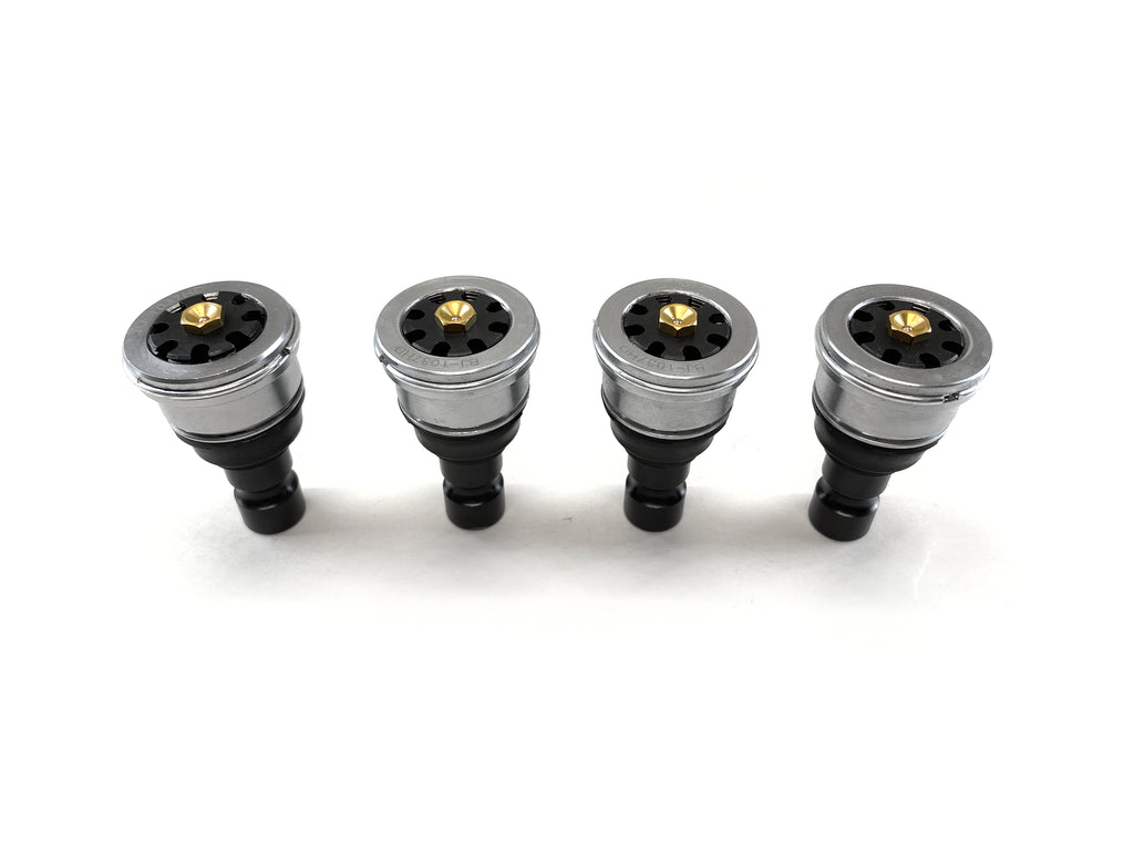 Monster Performance Full Ball Joint Set for Polaris 7710533, 7081263, 7081991, Upper & Lower, Heavy Duty, 4340 Chromoly Steel, Greaseable, Low Friction, Adjustable, Chrome Plated, Set of 4 5