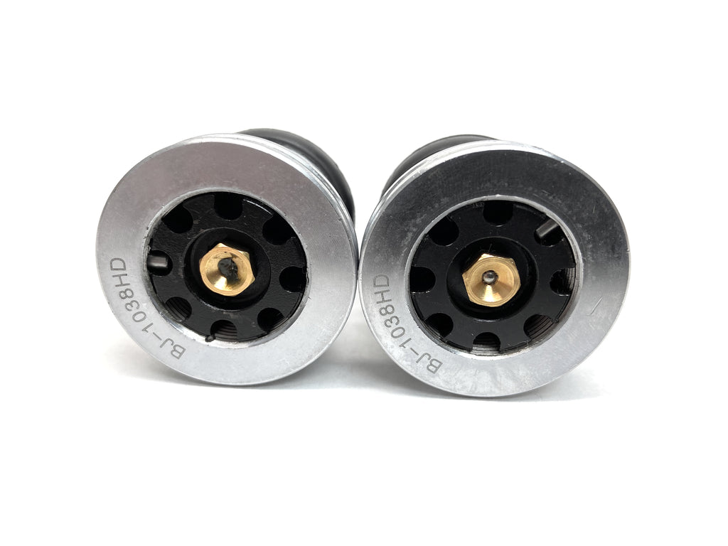Monster Performance Ball Joints for Yamaha 3B4-23579-00-00, 3B4-23579-01-00, Upper or Lower, Heavy Duty, 4340 Chromoly Steel, Greaseable, Low Friction, Adjustable, Chrome Plated, Set of 2 3