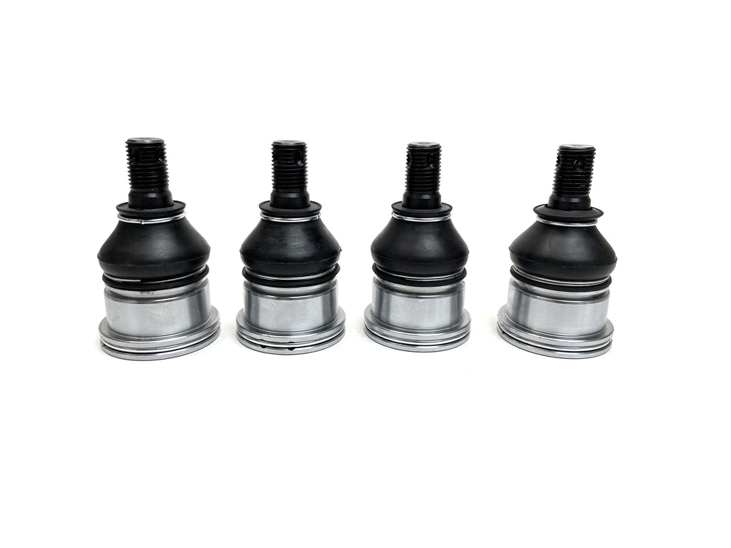 Monster Performance Full Ball Joint Set for Yamaha 3B4-23579-00-00, 3B4-23579-01-00, Upper & Lower, Heavy Duty, 4340 Chromoly Steel, Greaseable, Low Friction, Adjustable, Chrome Plated, Set of 4 3