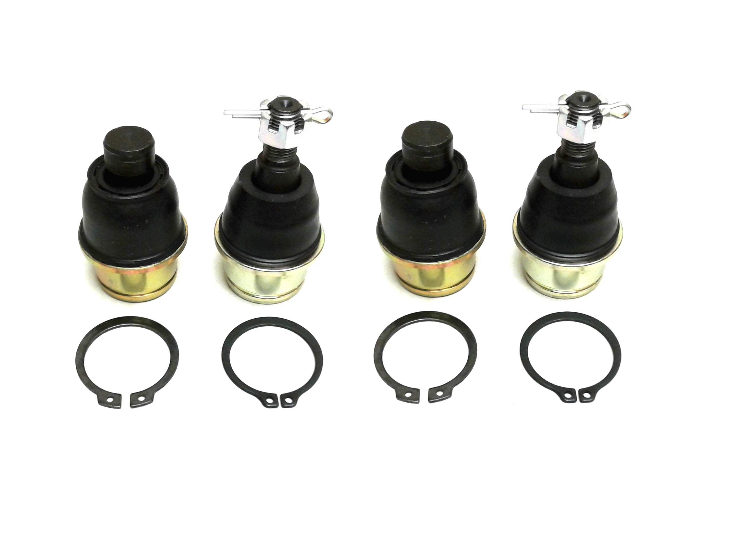 Full Ball Joint Set for Can-Am 706202044 706202045 Upper & Lower Low-Friction
