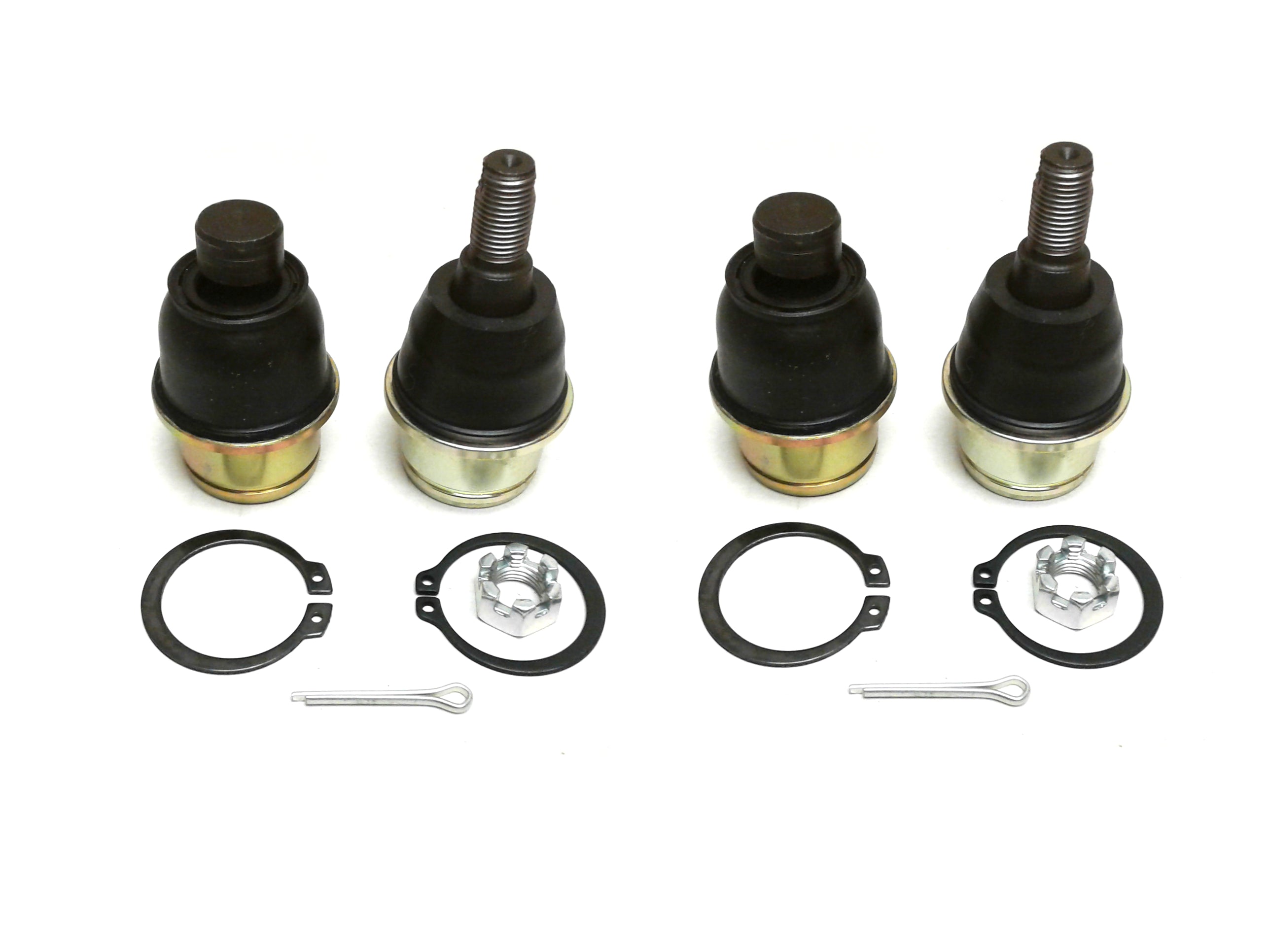 Full Ball Joint Set for Can-Am 706202044 706202045 Upper & Lower Low-Friction