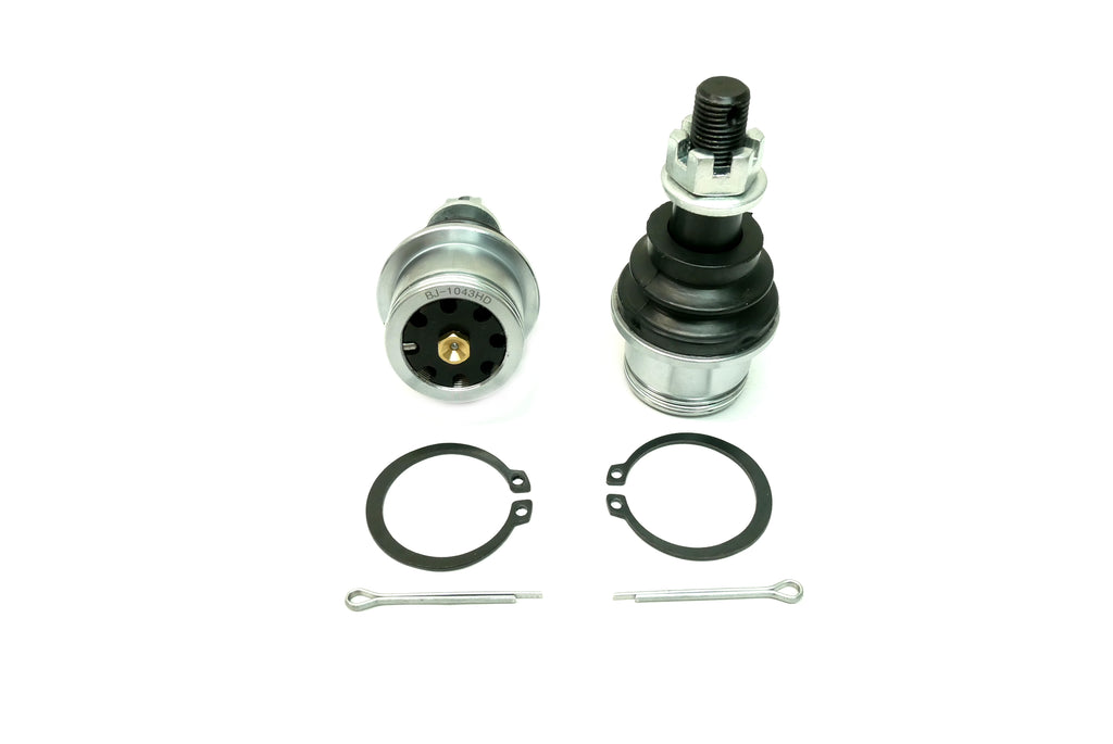 Monster Performance Ball Joints for Can-Am 706202044 706201394, Upper, Heavy Duty, 4340 Chromoly Steel, Greaseable, Low Friction, Adjustable, Chrome Plated, Set of 2 3