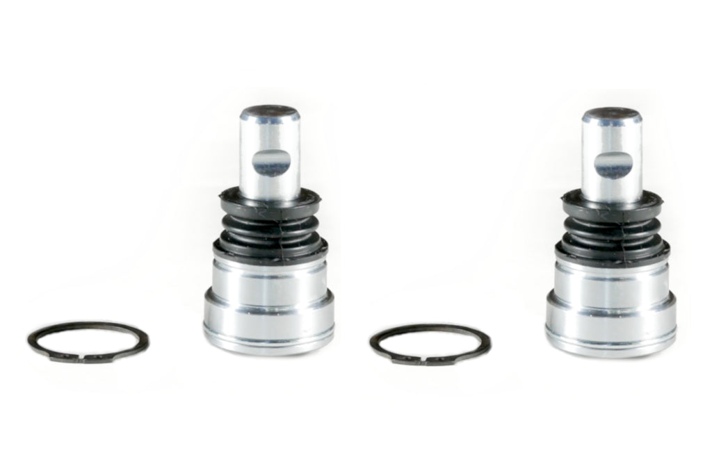 Monster Performance Ball Joints for Polaris 7081992, RZR XP XP4 RS1, Upper or Lower, Heavy Duty, 4340 Chromoly Steel, Greaseable, Low Friction, Adjustable, Chrome Plated, Set of 2