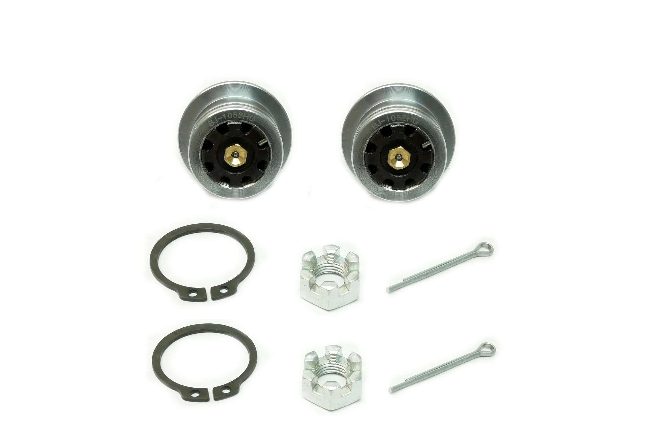 Monster Performance Ball Joints for Yamaha 1XD-23579-00-00, Upper or Lower, Heavy Duty, 4340 Chromoly Steel, Greaseable, Low Friction, Adjustable, Chrome Plated, Set of 2 2
