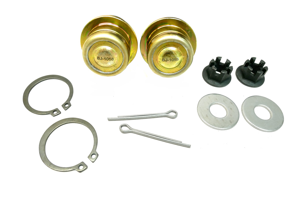 Upper Ball Joints for Honda 51375-HL6-A02 Low-Friction Pre-Greased Set of 2