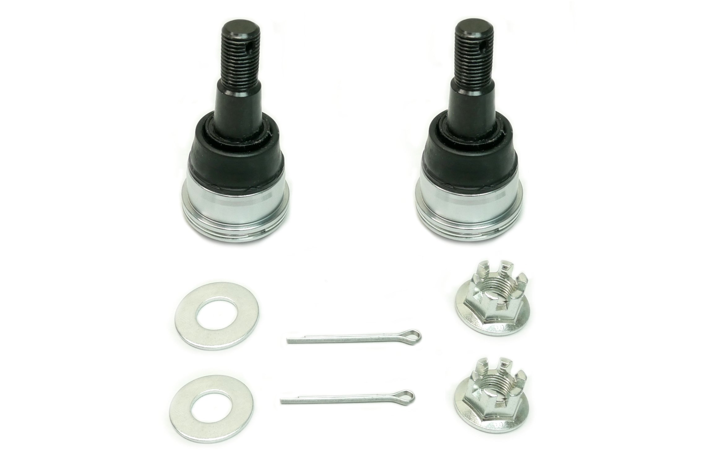 Monster Performance Ball Joints for Honda 51220-TY0-004, Talon 1000R 1000X 2019-2023, Lower, Heavy Duty, 4340 Chromoly Steel, Greaseable, Low Friction, Adjustable, Chrome Plated, Set of 2 1