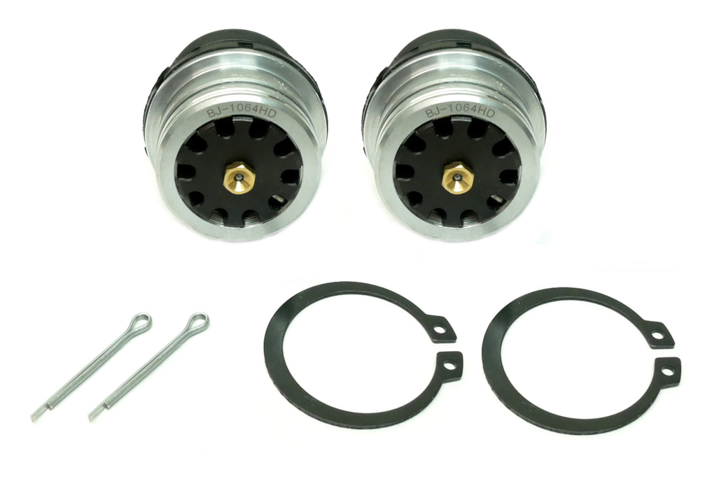 Monster Performance Ball Joints for Kawasaki 59266-0738, Teryx KRX 1000 2020-2023, Upper or Lower, Heavy Duty, 4340 Chromoly Steel, Greaseable, Low Friction, Adjustable, Chrome Plated, Set of 2 2