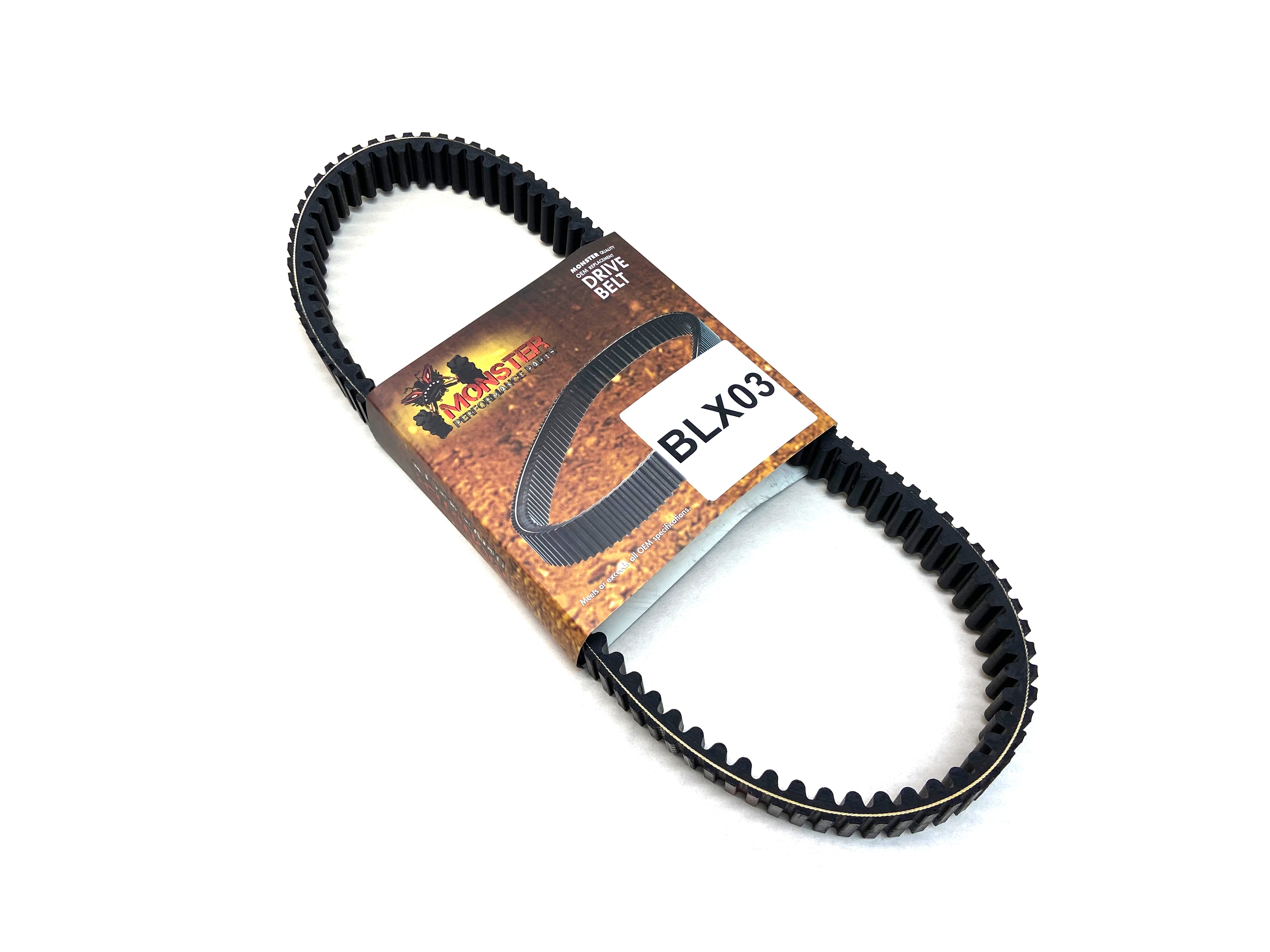 Monster Performance Drive Belt for Polaris, 3211113, Guaranteed Fit, Aramid 1