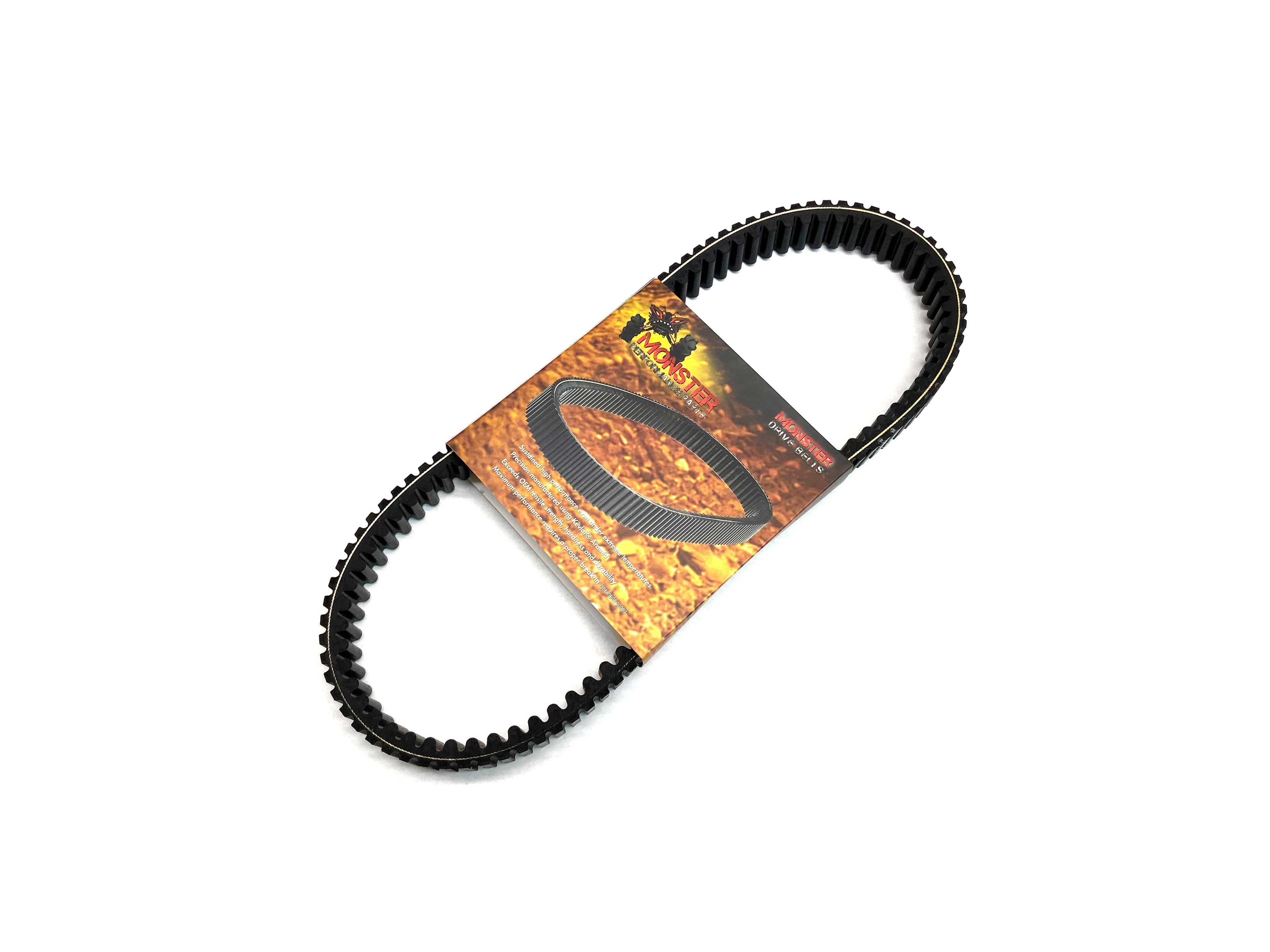 Monster Performance Drive Belt for Polaris, Guaranteed Fit, Aramid