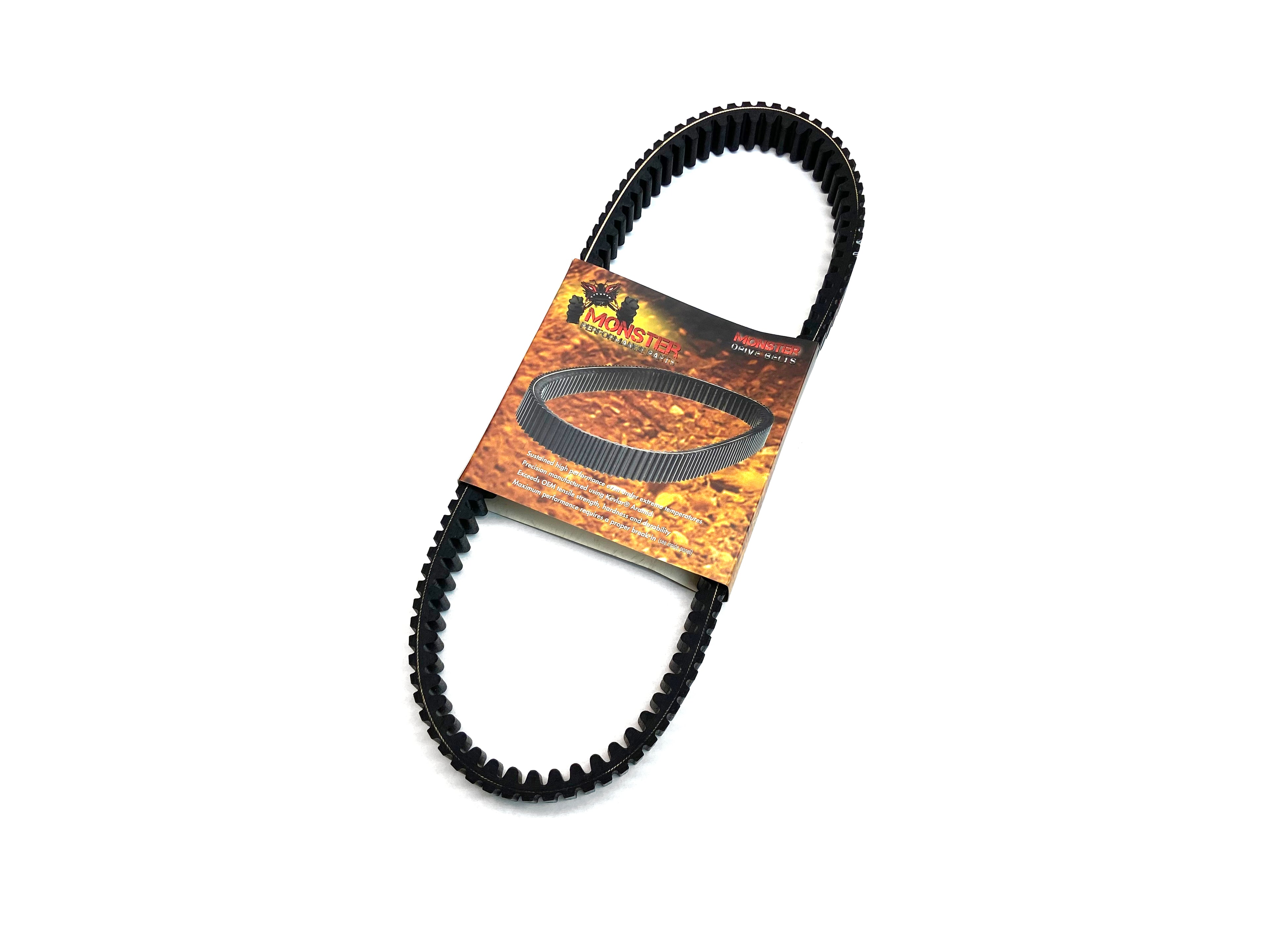 Monster Performance Drive Belt for Polaris 3211143, Guaranteed Fit, Aramid 2
