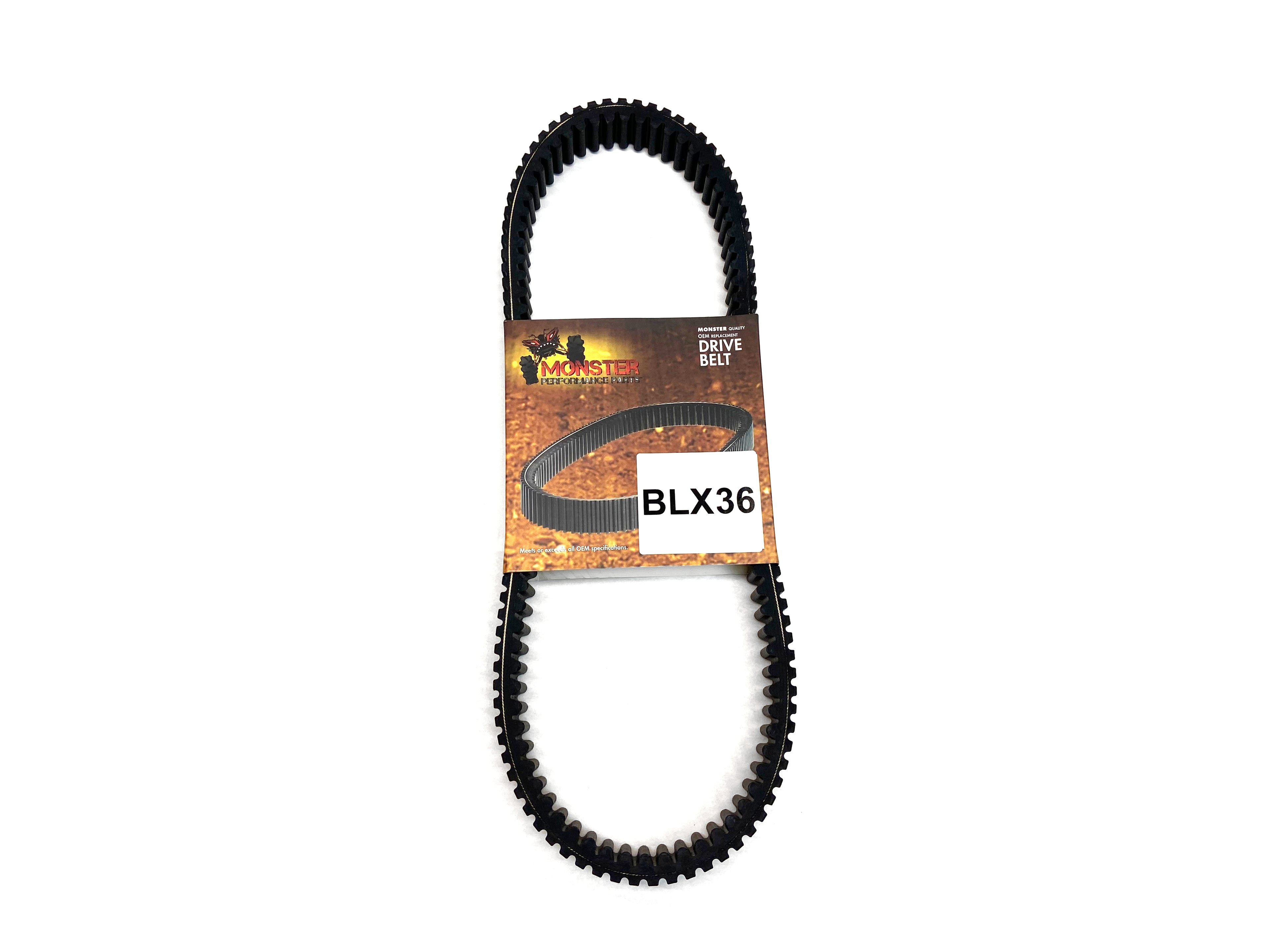 Monster Performance Drive Belt for Kawasaki 59011-0037, Guaranteed Fit, Aramid