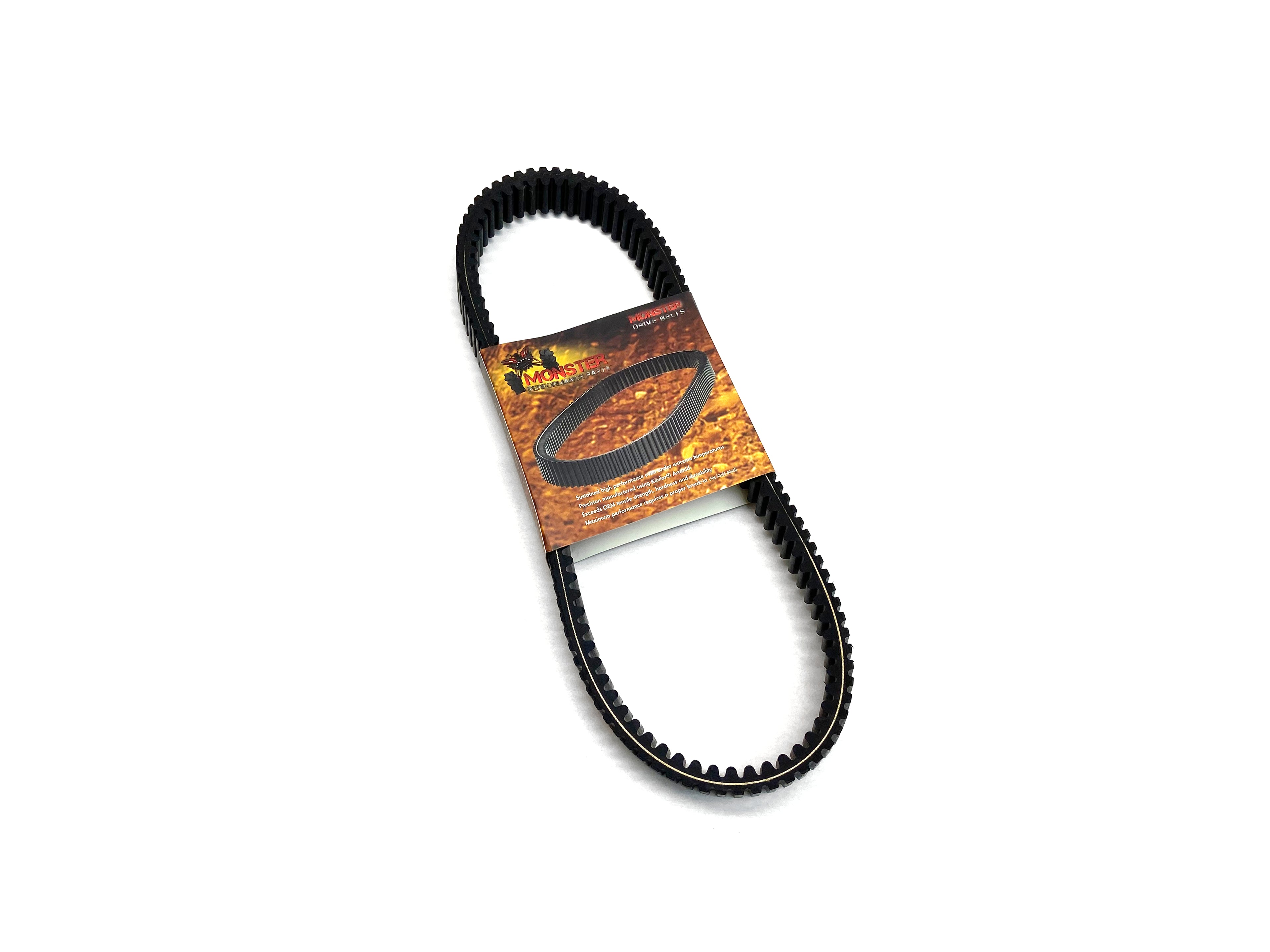 Monster Performance Drive Belt for Polaris, 3211186, Guaranteed Fit, Aramid 2