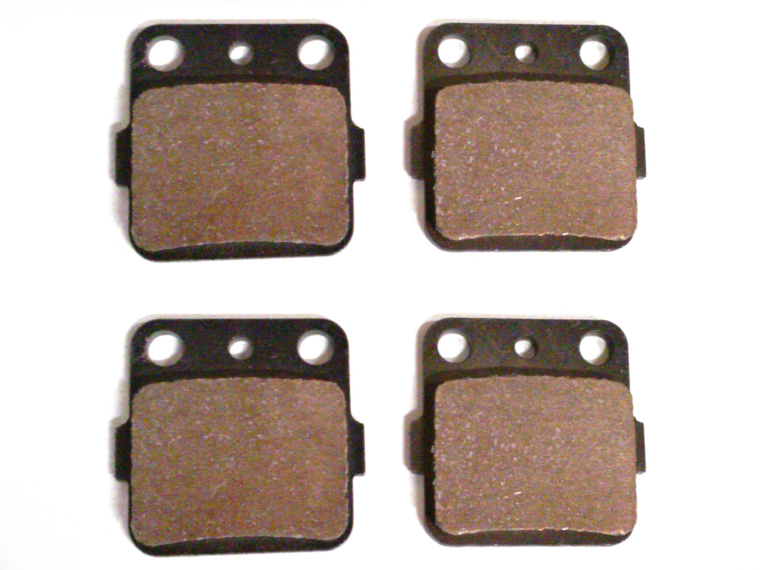 Monster Performance Front Brake Pad Set for Yamaha 3GD-W0045-01-00 5LP-W0045-00-00, Left & Right, Quiet Braking, Low-Dust, All-Weather, Quality Tested