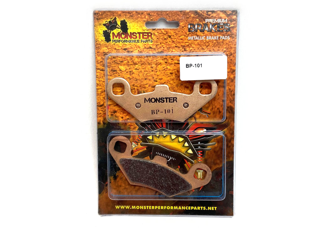 Monster Brake Pads for Polaris 1910333, 2201398, 2202412, Quality Tested 2
