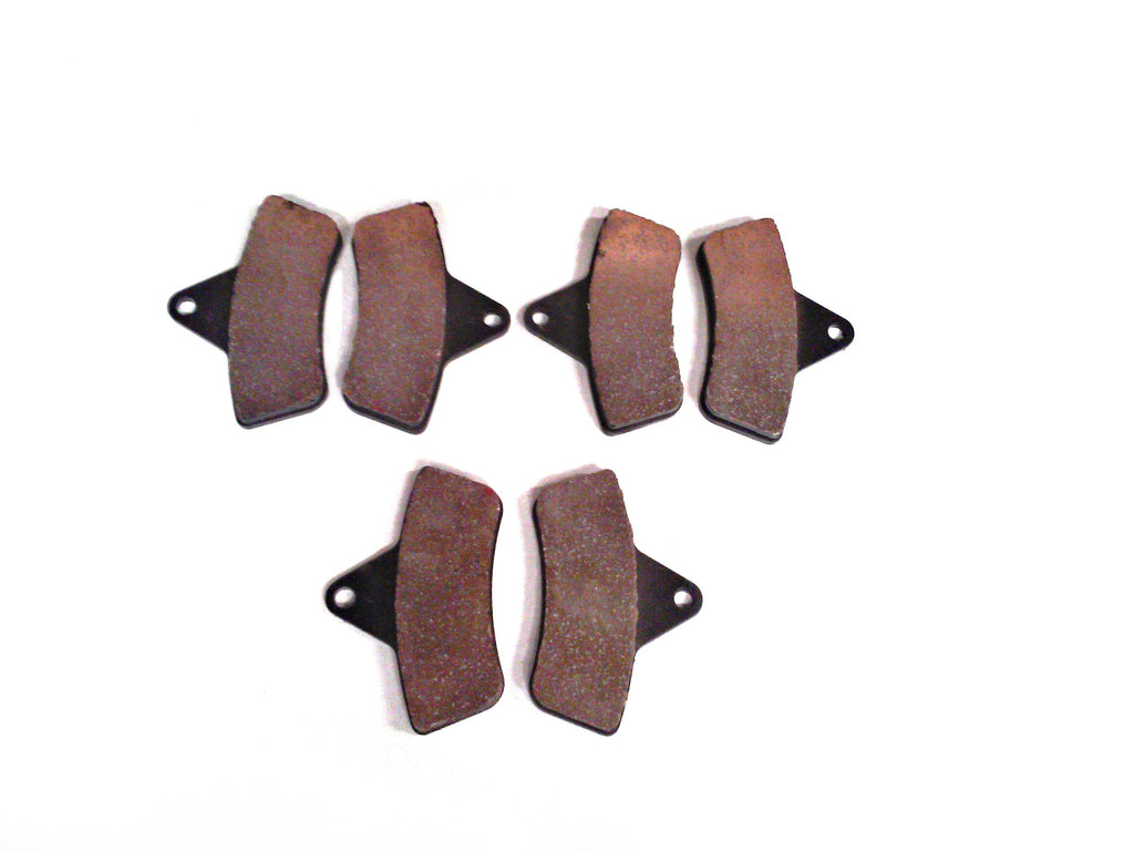 Monster Performance Full Brake Pad Set for Arctic Cat 250 300 400 500 1996-2004, 0402-096 0402-882, Front & Rear, Quiet Braking, Low-Dust, All-Weather, Quality Tested 1