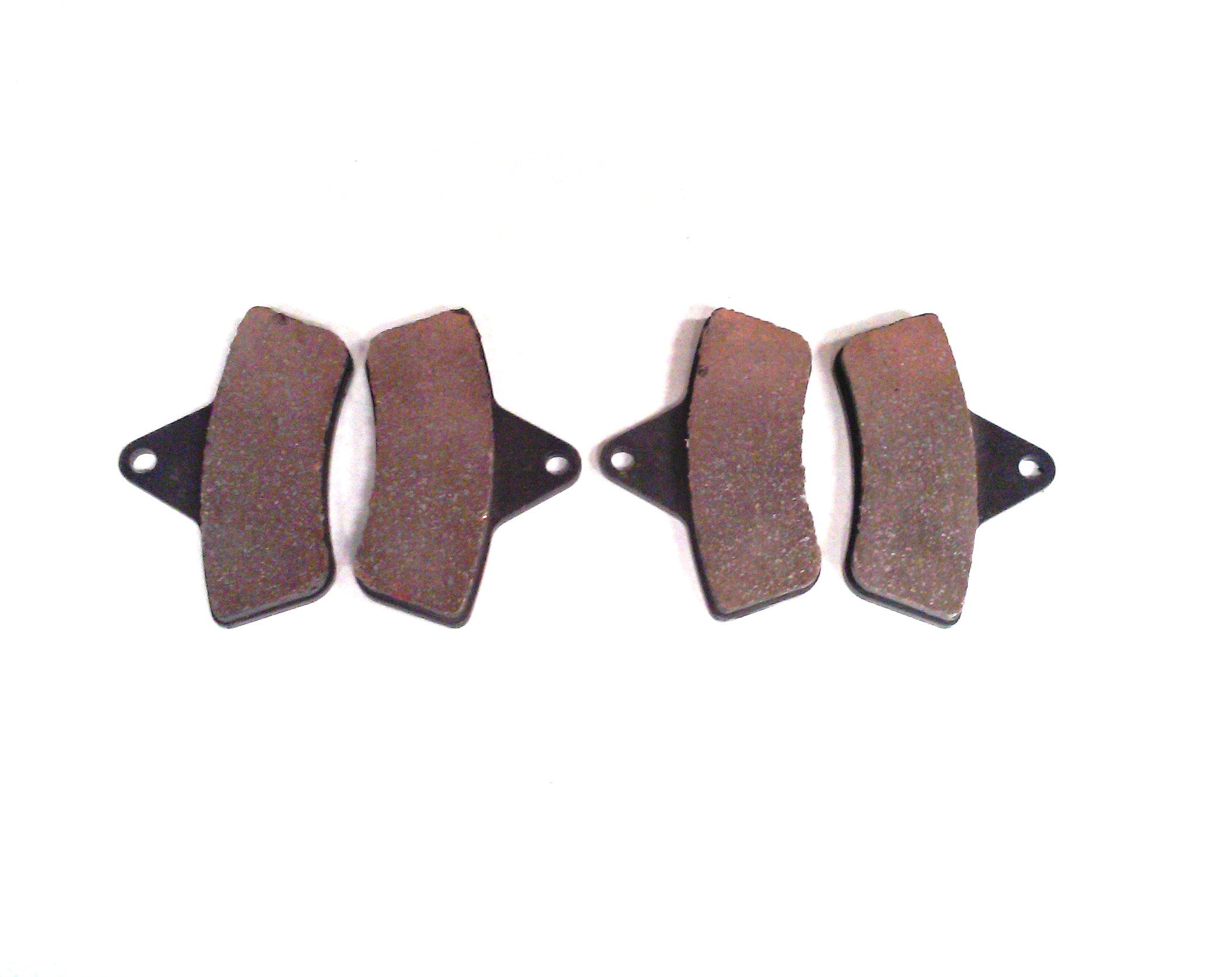 Monster Performance Front Brake Pad Set for Arctic Cat 250 300 400 500, Left & Right, Quiet Braking, Low-Dust, All-Weather, Quality Tested 1
