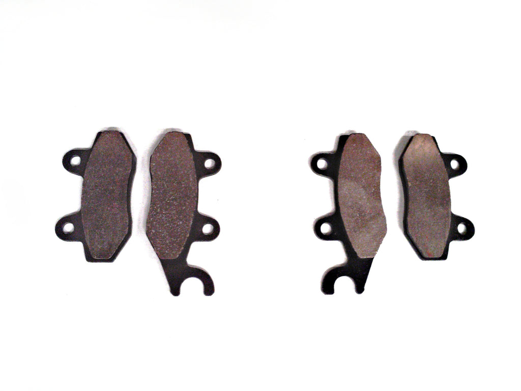 Monster Performance Full Brake Pad Set for Can-Am Commander 800 & 1000 2011-2018, 715500335, 715500336, Front & Rear, Quiet Braking, Low-Dust, All-Weather, Quality Tested 2