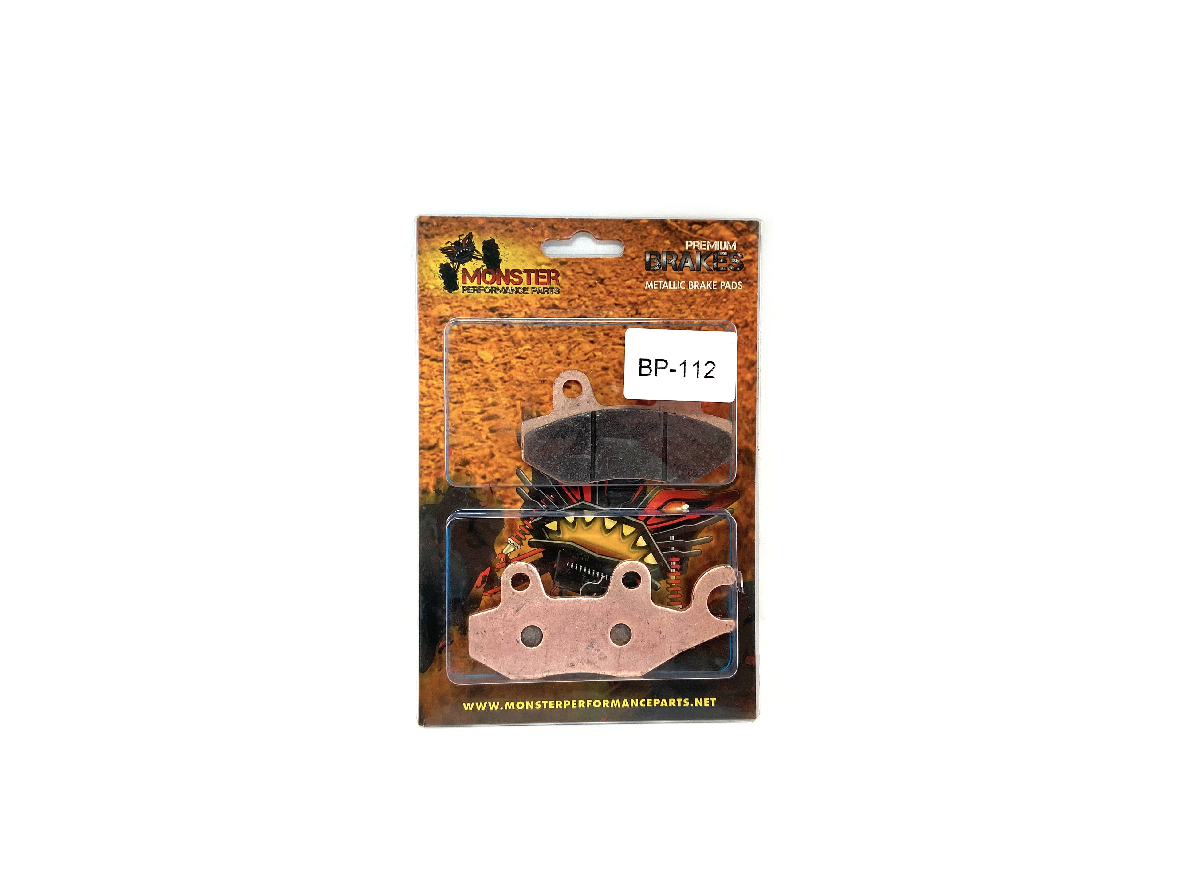 Monster Rear Brake Pads for Can-Am Commander 800 & 1000 2011-2018, 715500336