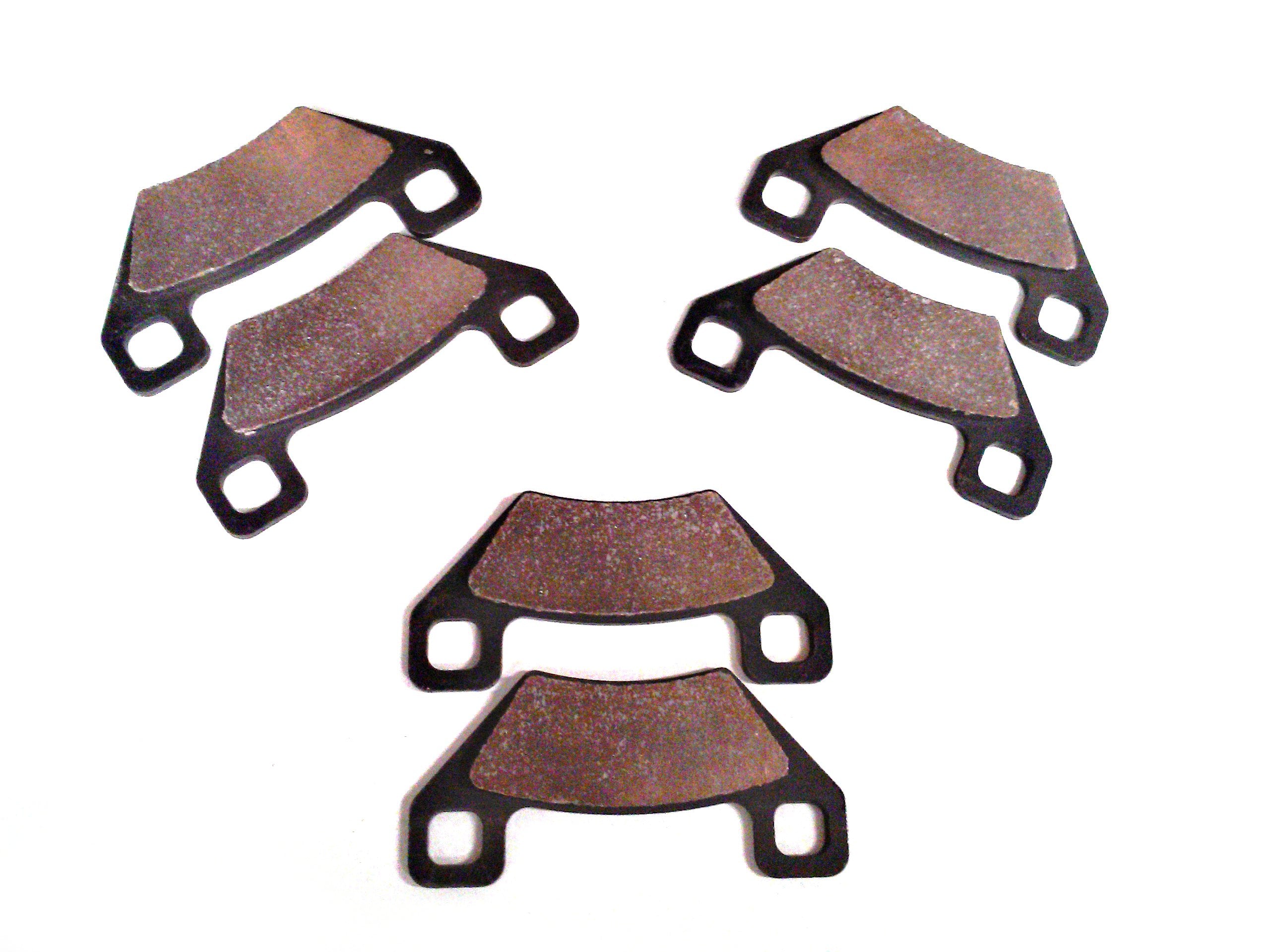 Monster Performance Full Brake Pad Set for for Arctic Cat 1436-420, 1502-694, 1402-929, Front & Rear, Quiet Braking, Low-Dust, All-Weather, Quality Tested 1