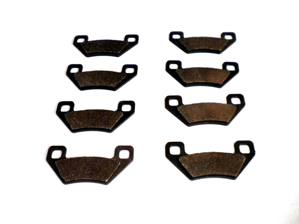 Monster Performance Full Brake Pad Set for Arctic Cat 1436-420, HDX Prowler Wildcat Trail, Front & Rear, Quiet Braking, Low-Dust, All-Weather, Quality Tested 1