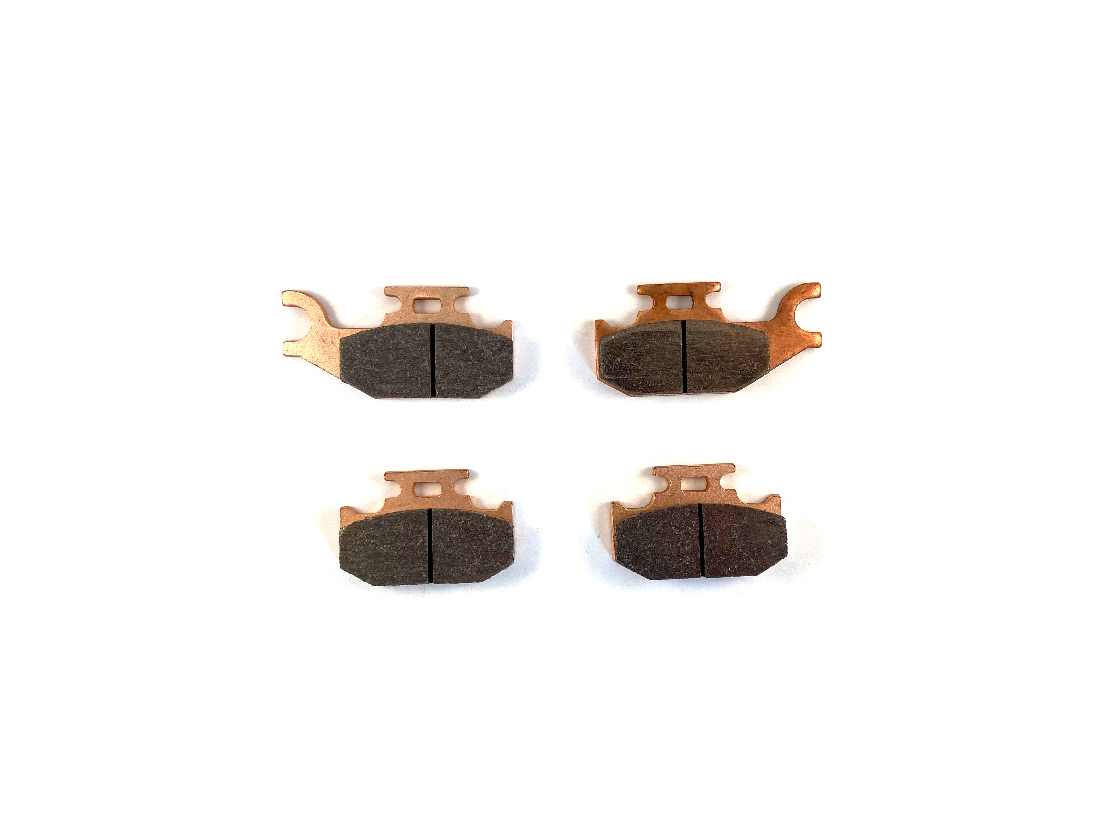 Monster Performance Front Brake Pad Set for Can-Am 705600349, Outlander Traxter Renegade, Left & Right, Quiet Braking, Low-Dust, All-Weather, Quality Tested 1