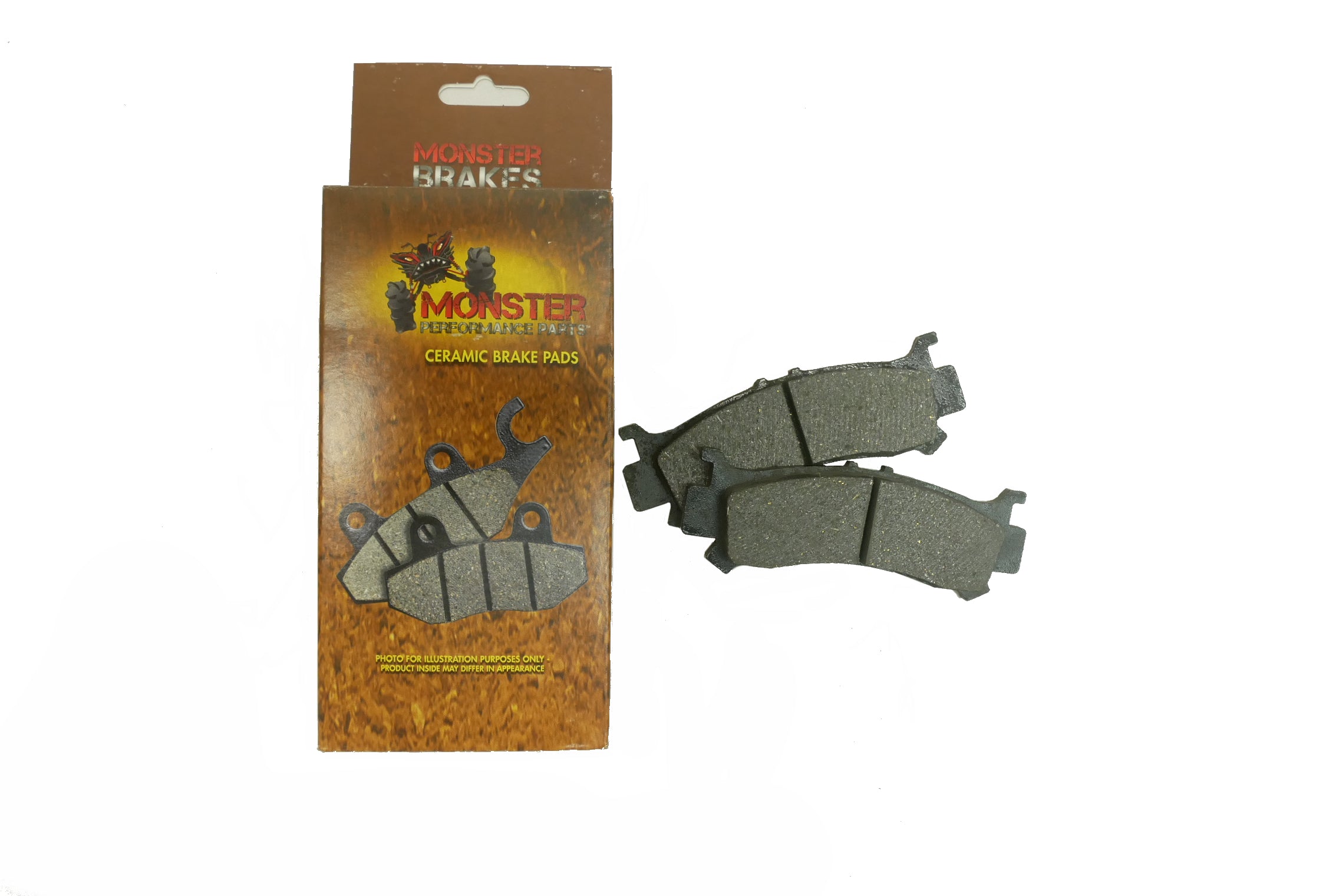 Monster Brake Pads for Honda Talon 1000 & Pioneer 1000, Front, Left 4