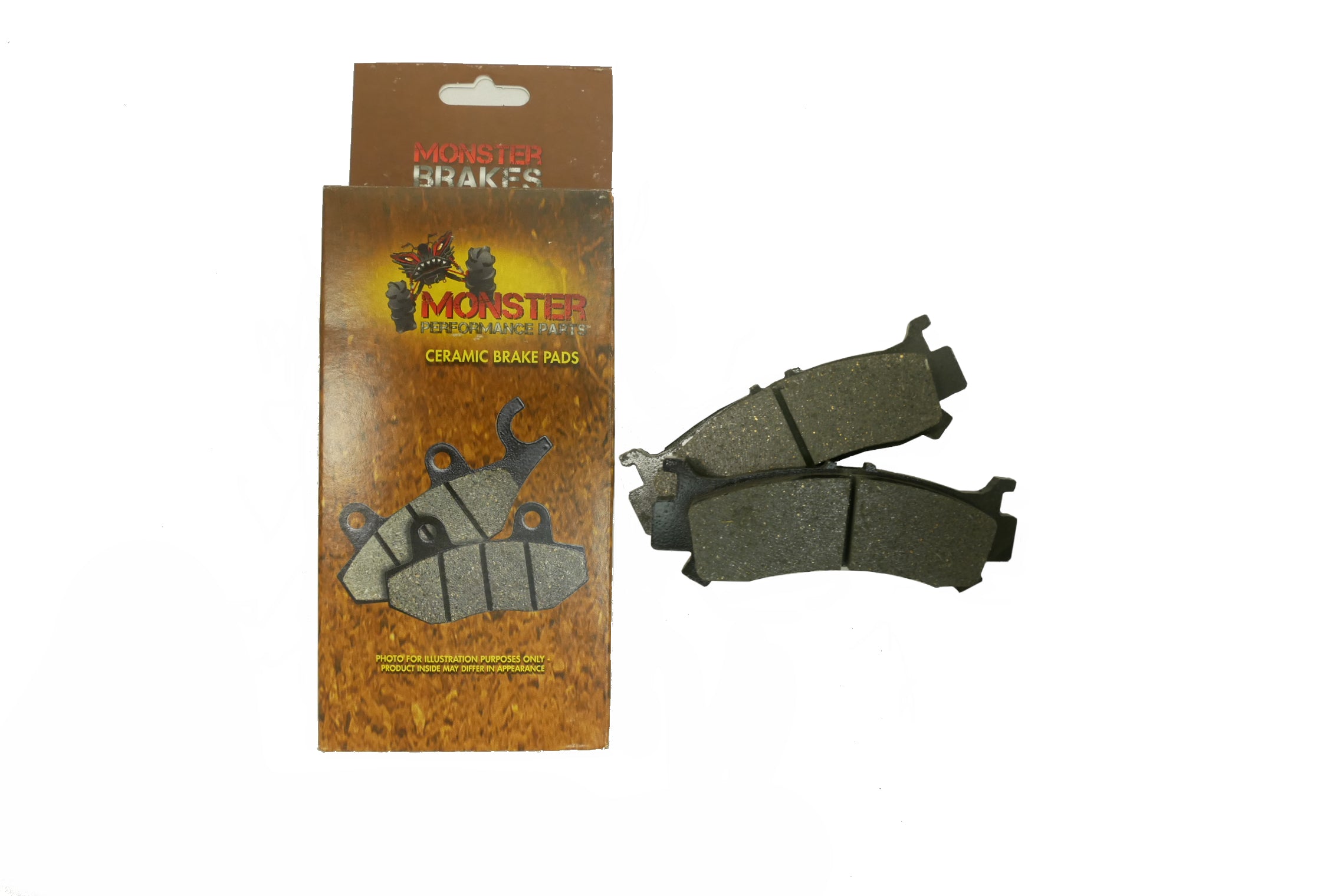 Monster Brake Pads for Honda Talon 1000 & Pioneer 1000, Front, Right 3