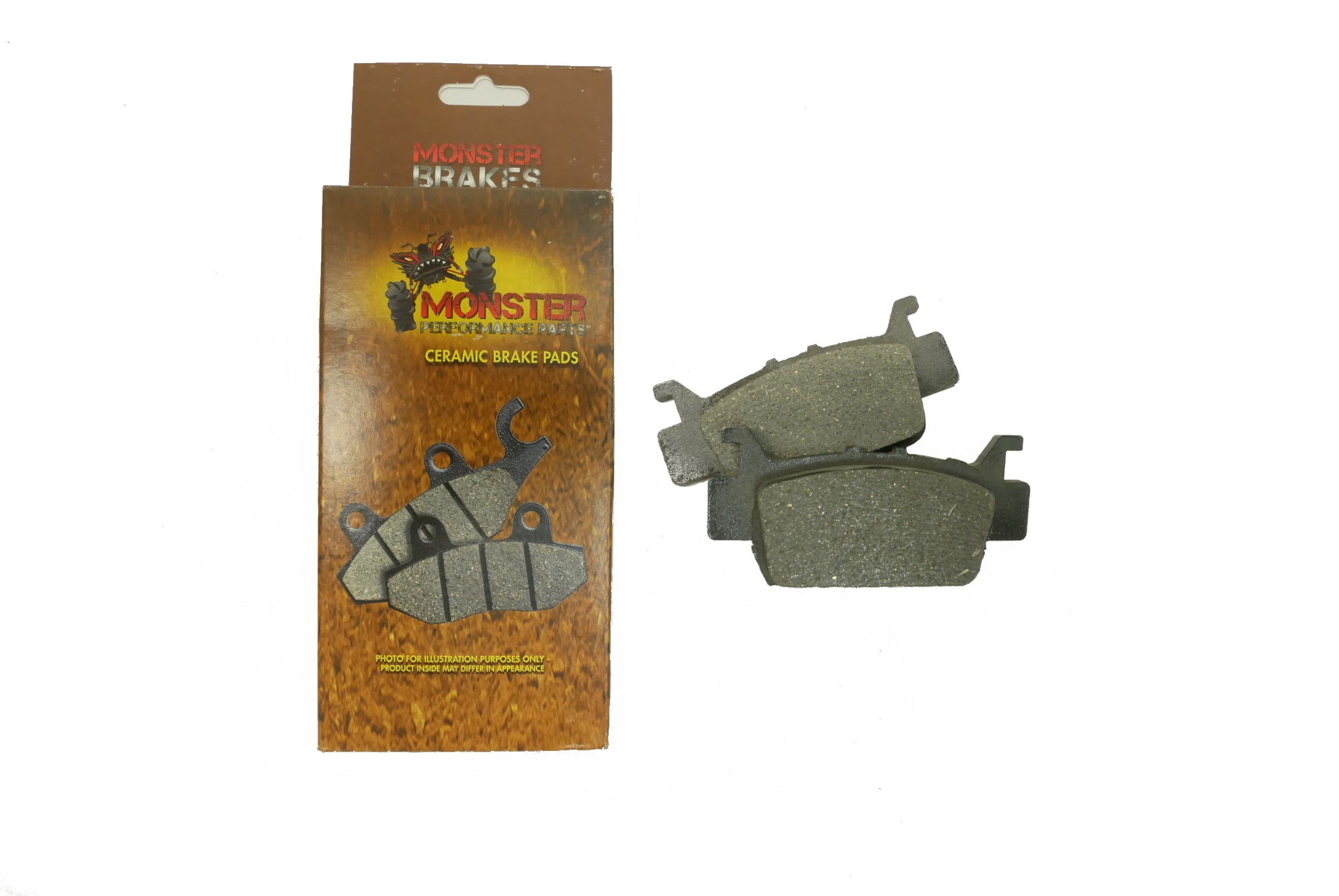 Monster Rear Right Brake Pads for Honda Talon 1000 & Pioneer 1000 3