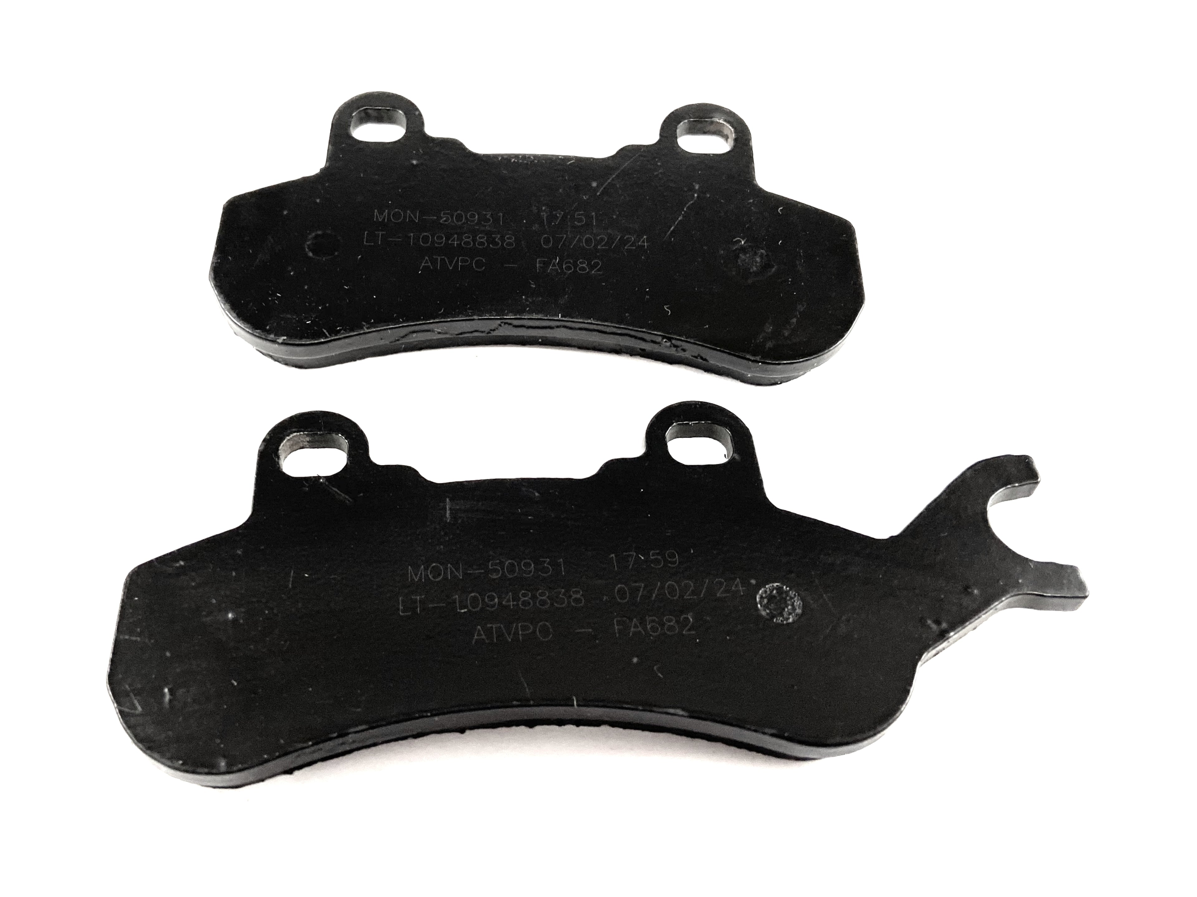 Monster Brake Pads for Can-Am 715900379, Ceramic, Front, Left, Quality Tested 3