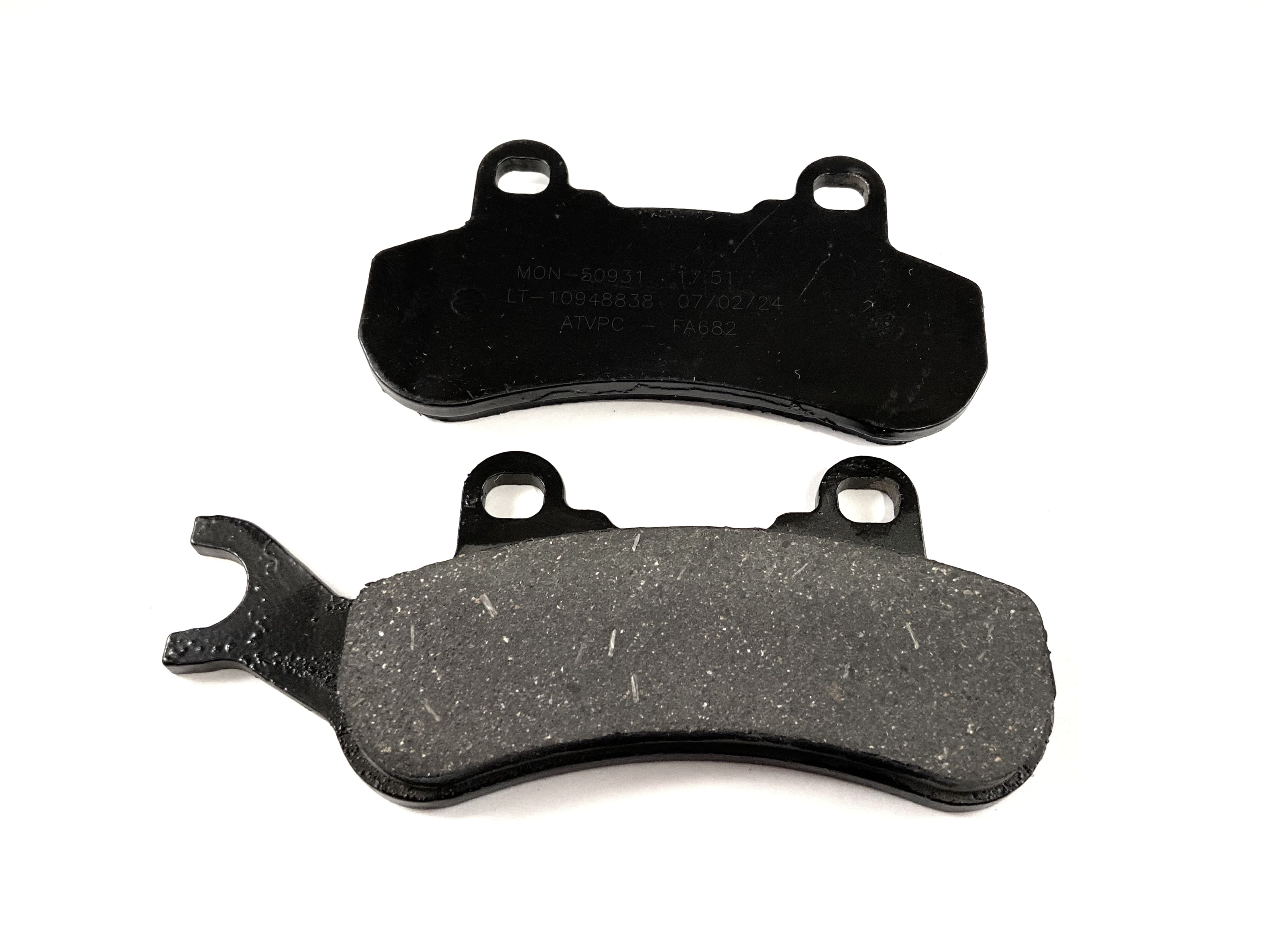Monster Brake Pads for Can-Am 715900379, Ceramic, Front, Left, Quality Tested 4