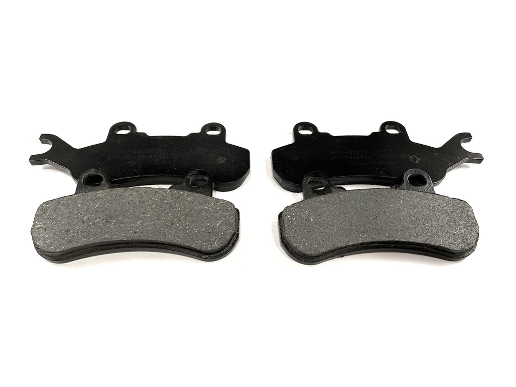 Monster Performance Full Brake Pad Set for Can-Am 715900379, 715900380, Front & Rear, Ceramic, Quiet Braking, Low-Dust, All-Weather, Quality Tested 3