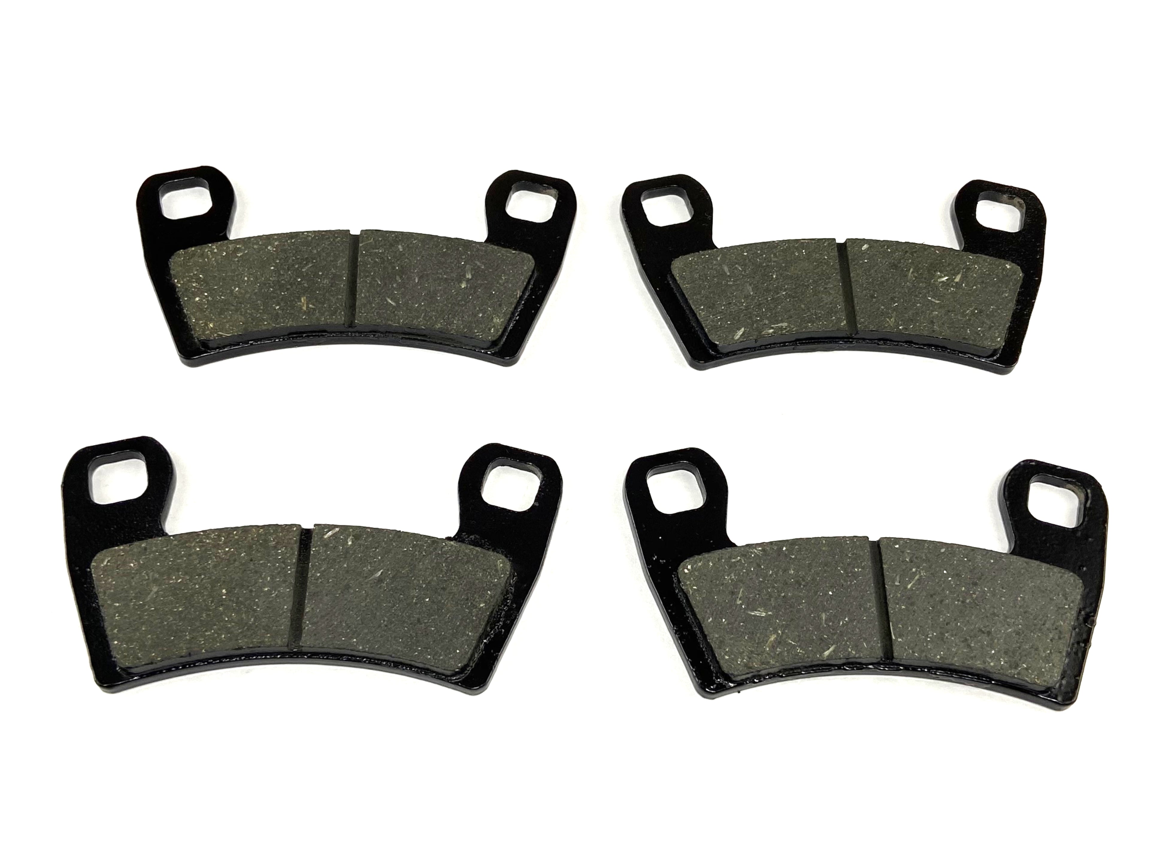Monster Performance Front Brake Pads for Polaris 2206025, Left & Right, Quiet Braking, Low-Dust, All-Weather, Quality Tested, Set of 2 2