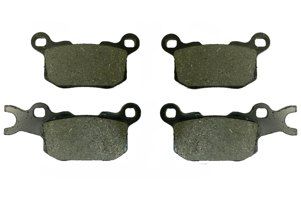 Monster Performance Front Brake Pads for Polaris 2208162 2206231, Left & Right, Ceramic, Quiet Braking, Low-Dust, All-Weather, Quality Tested, Set of 2 1