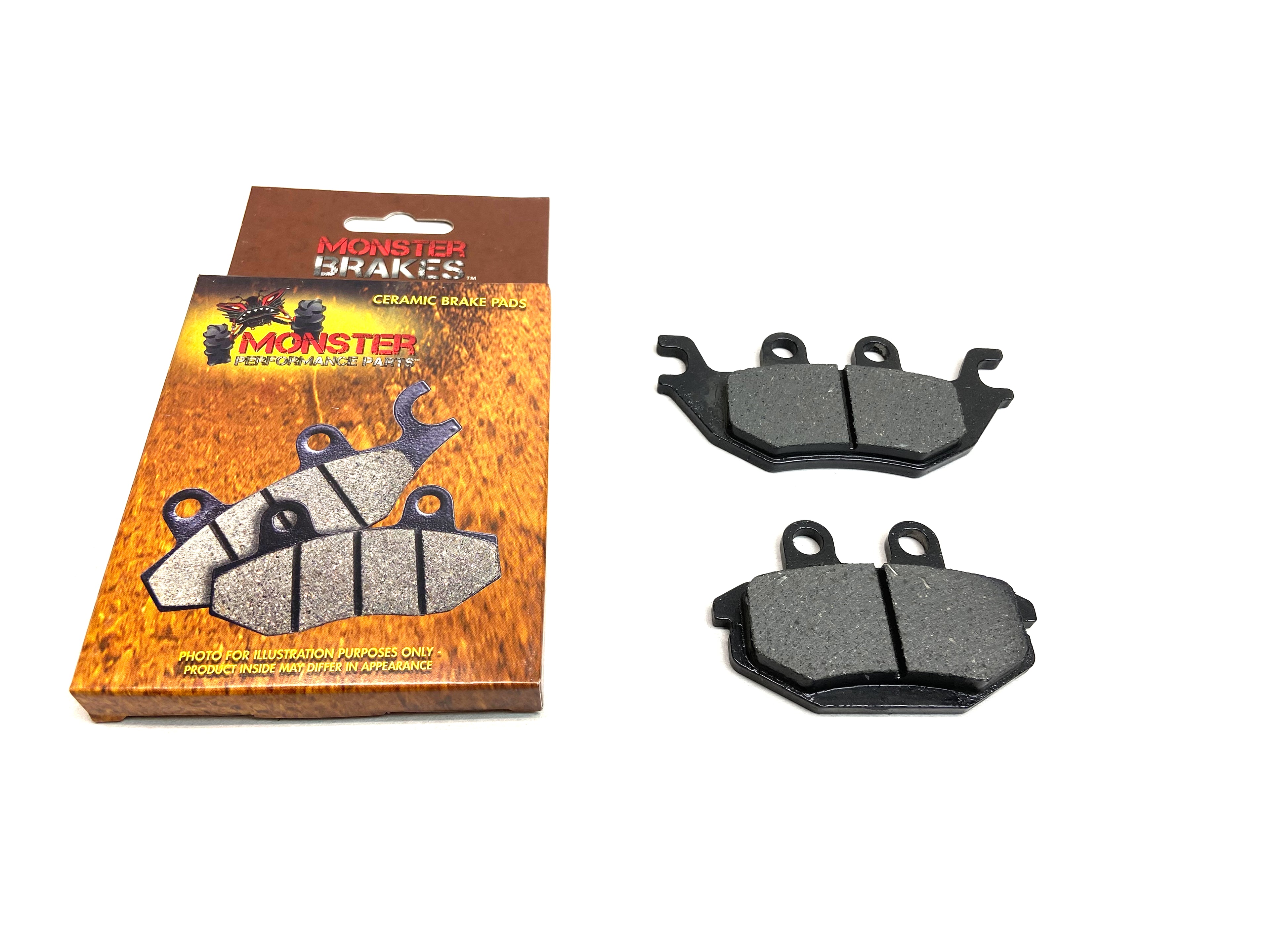 Monster Ceramic Rear Brake Pads for Kawasaki Mule PRO 43082-0140