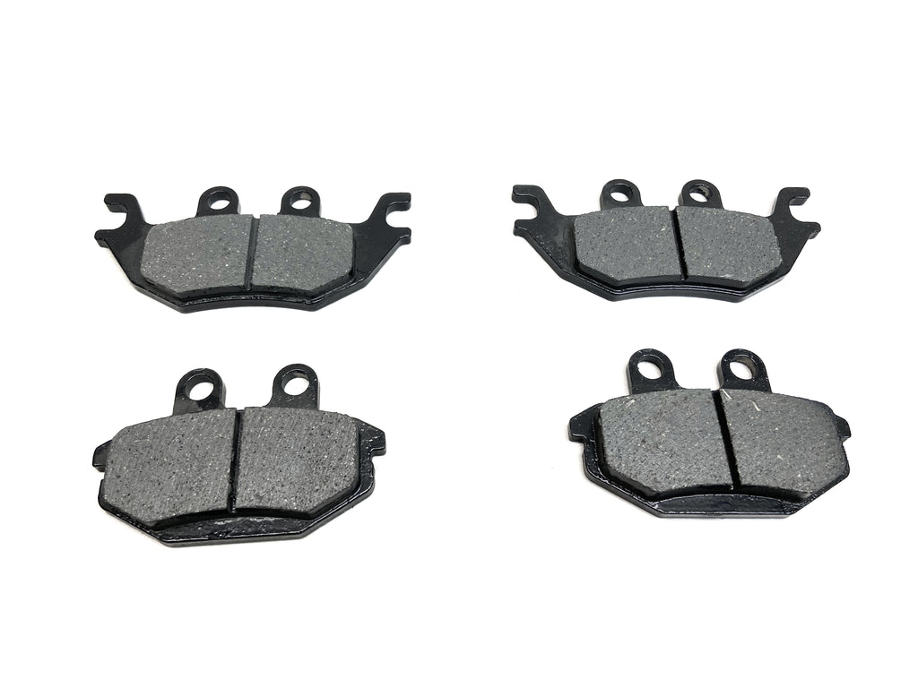 Monster Performance Rear Brake Pad Set for Kawasaki 43082-0140, Left & Right, Ceramic, Quiet Braking, Low-Dust, All-Weather, Quality Tested 2