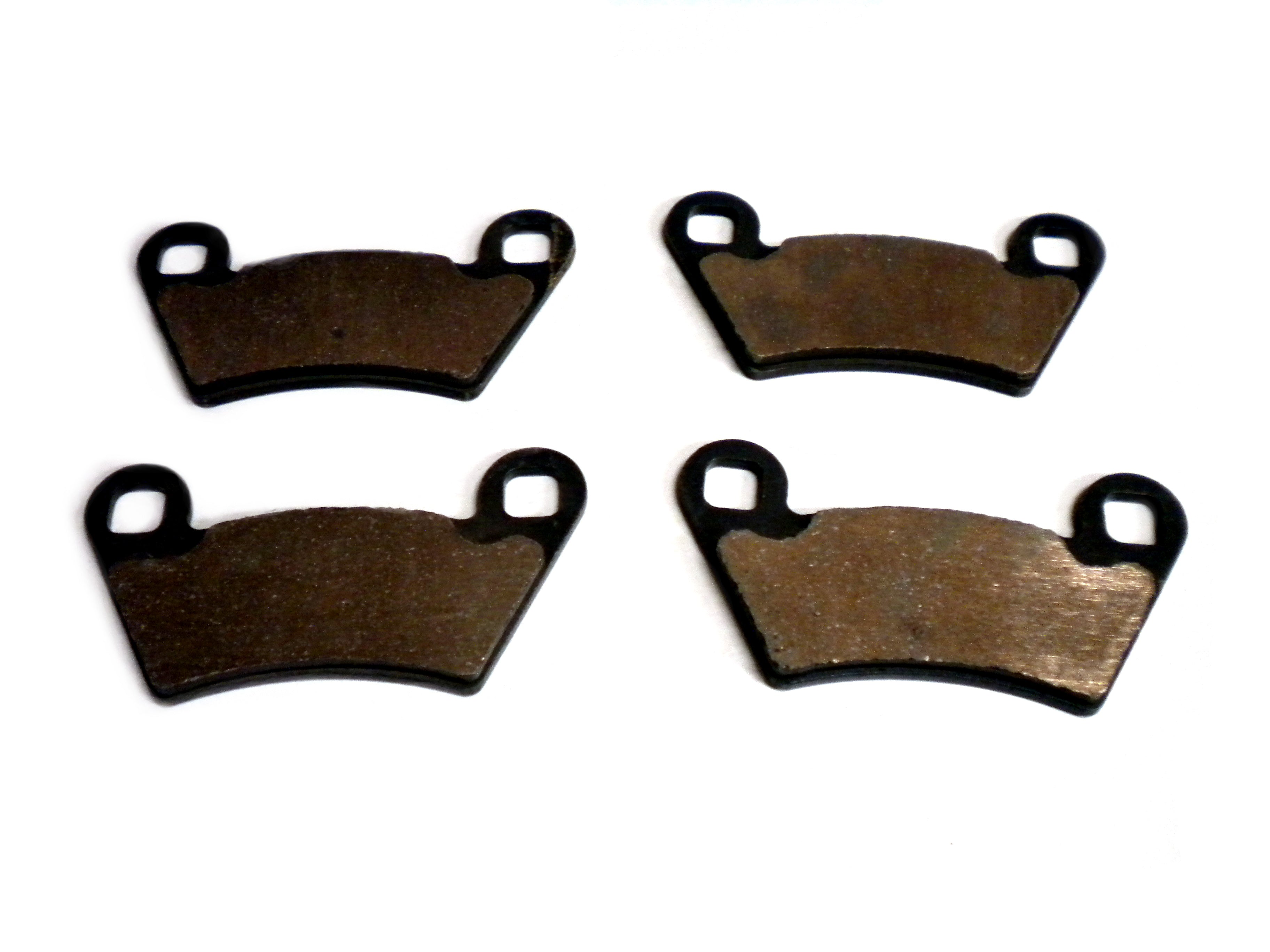 Monster Performance Front Brake Pad Set for Polaris 2202413, Left & Right, Quiet Braking, Low-Dust, All-Weather, Quality Tested