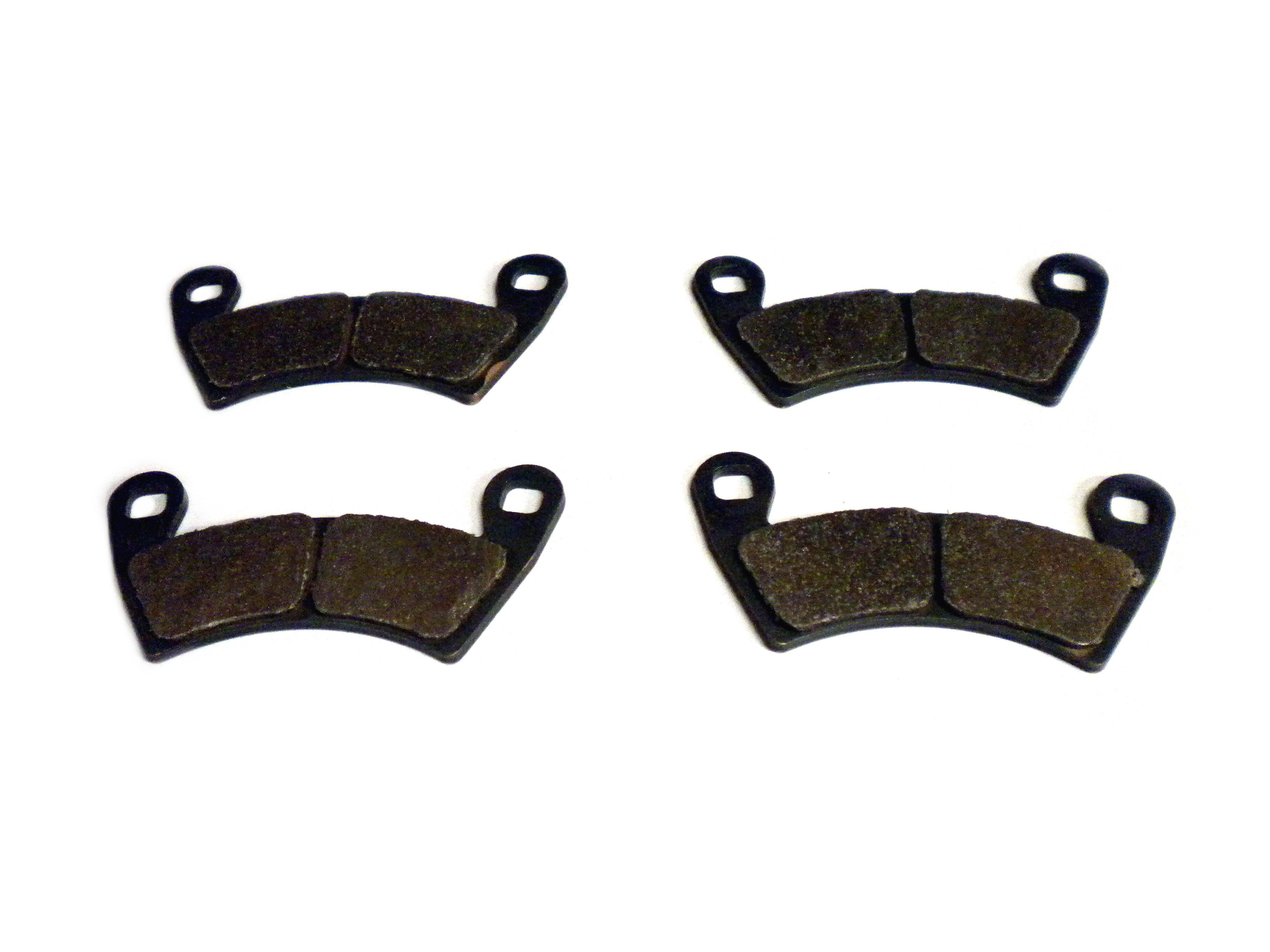 Monster Performance Front Brake Pad Set for Polaris 2203747, 2205949, Left & Right, Quiet Braking, Low-Dust, All-Weather, Quality Tested