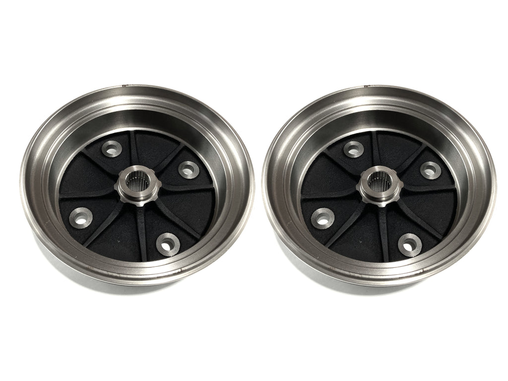 Rear Brake Drums for Kawasaki 41038-0035 Quality Tested Set of 2