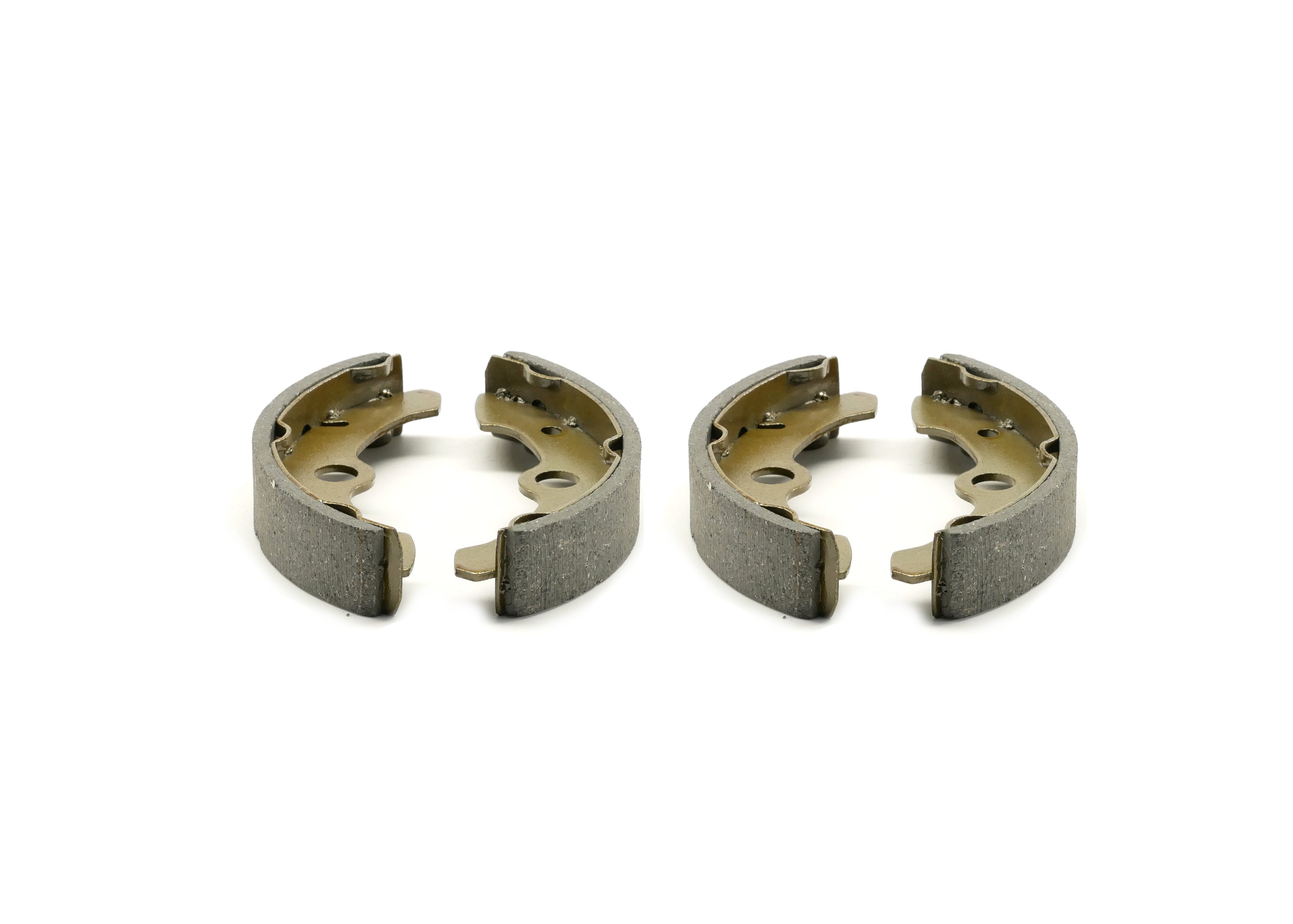 Monster Performance Front Brake Shoes for Yamaha Big Bear 350 1989-1999 & Kodiak 400 1993-1998, Left & Right, Precision Machined, Quiet Operation, Optimal Stopping, All-Weather, Quality Tested 2