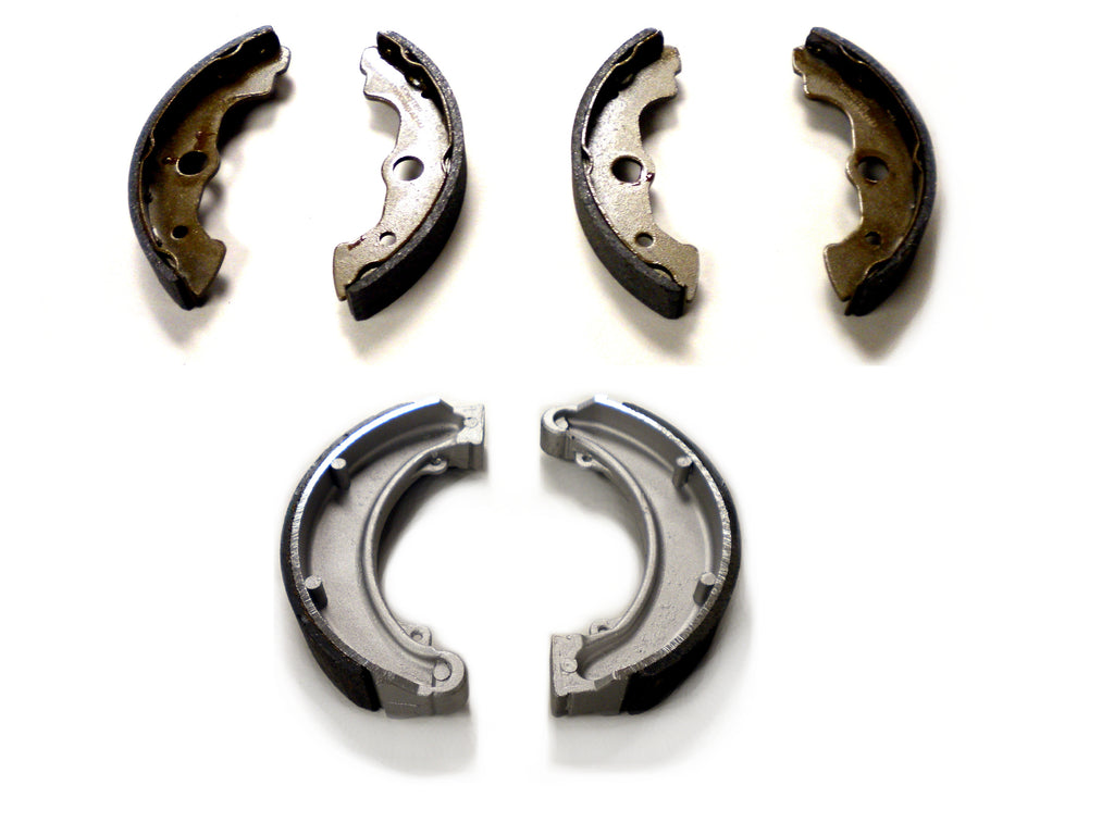 Monster Performance Brake Shoes for Honda FourTrax 300 4x4 1988-2000, Front & Rear, Precision Machined, Quiet Operation, Optimal Stopping, All-Weather, Quality Tested