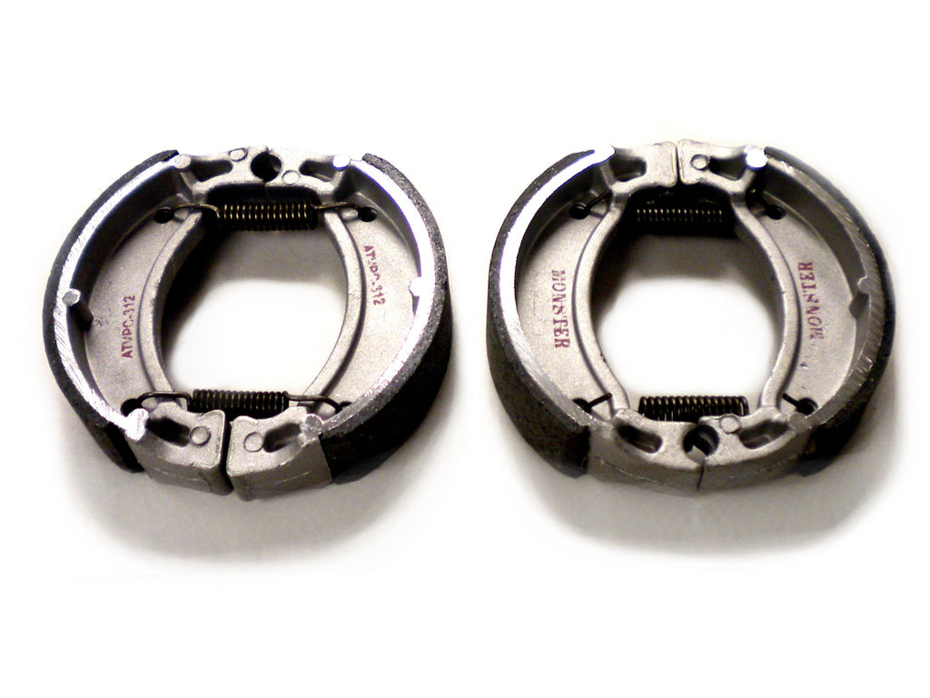 Monster Performance Front Brake Shoes for Yamaha 4BE-W253E-00-00, 4BE-W2536-00-00, Left & Right, Precision Machined, Quiet Operation, Optimal Stopping, All-Weather, Quality Tested 1