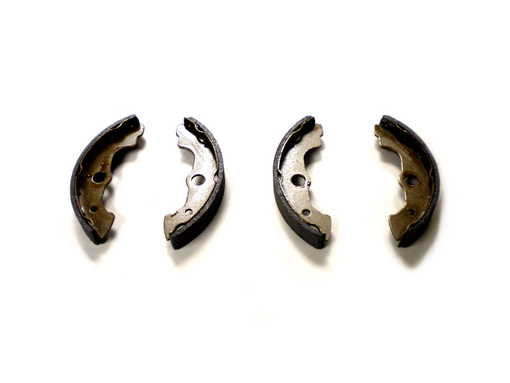 Monster Performance Front Brake Shoes for Honda 06450-HC5-405, 451A0-HC5-670, Left & Right, Precision Machined, Quiet Operation, Optimal Stopping, All-Weather, Quality Tested