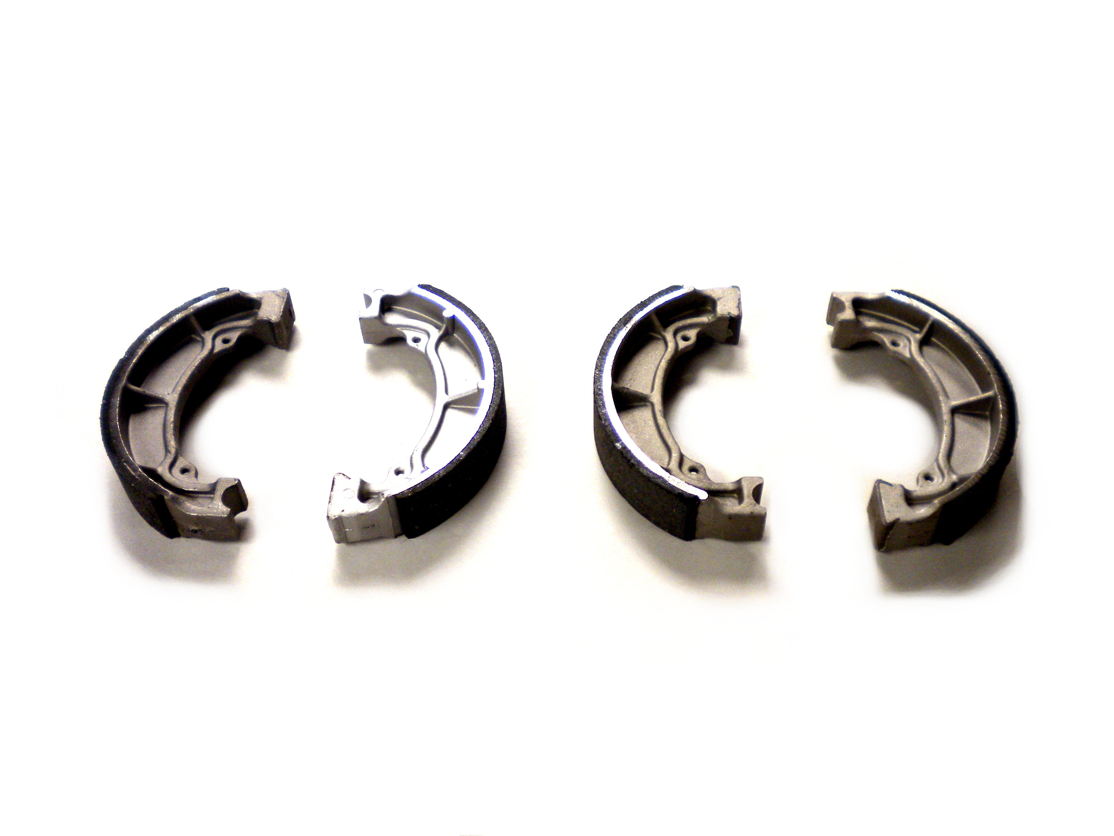 Monster Performance Front Brake Shoes for Kawasaki Bayou 185 220 250, Left & Right, Precision Machined, Quiet Operation, Optimal Stopping, All-Weather, Quality Tested 1