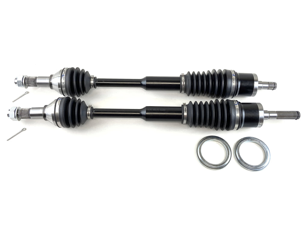 Monster XP Series Front CV Axles for Can-Am Maverick XC XXC 1000 2014-2017, Left & Right, Telescoping, Built Tough, 4340 Chromoly Steel, Direct Fit, Factory Length with 4" of Travel 1